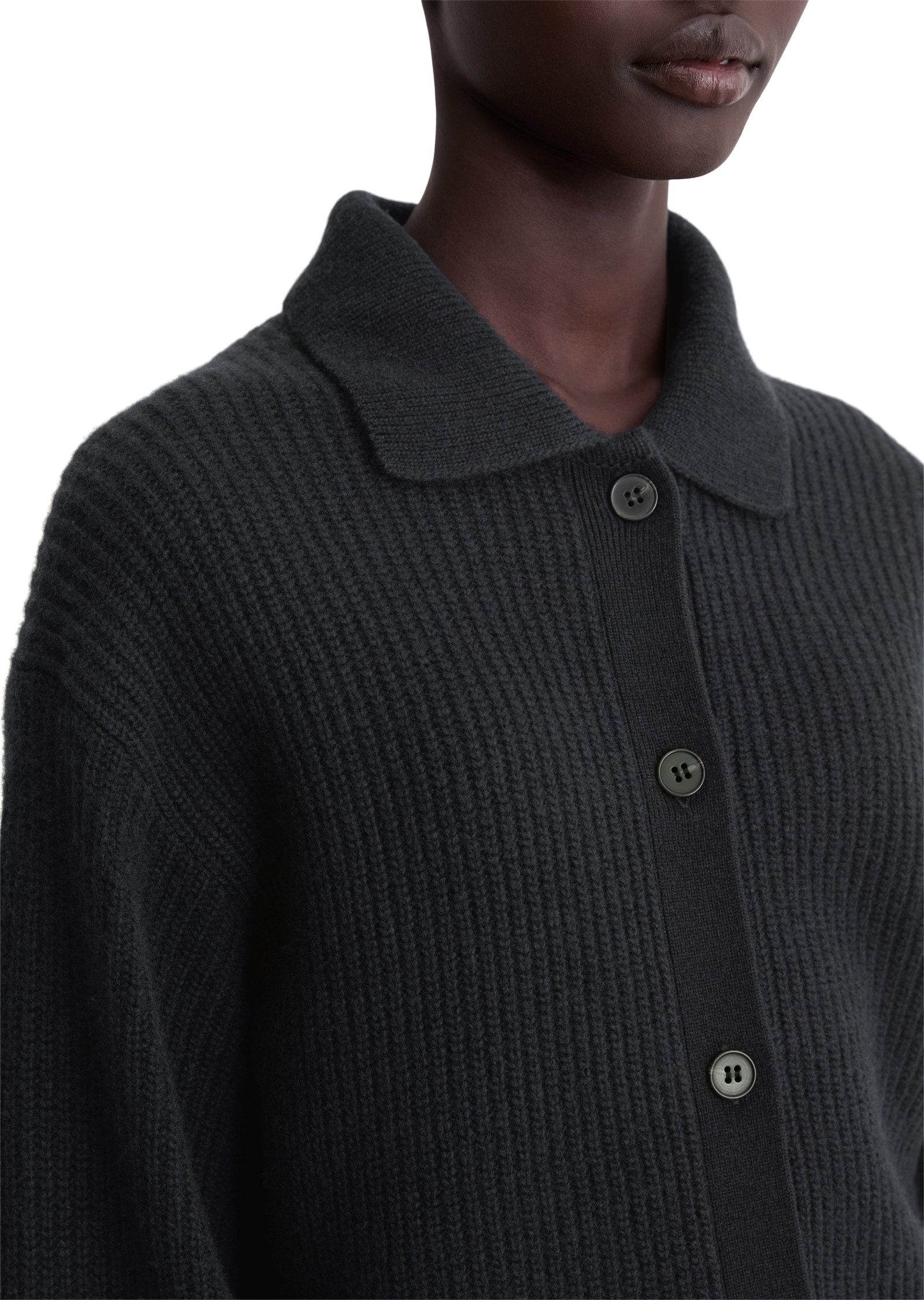 Marc O'Polo Cardigan relaxed aus weichem Wolle-Mix