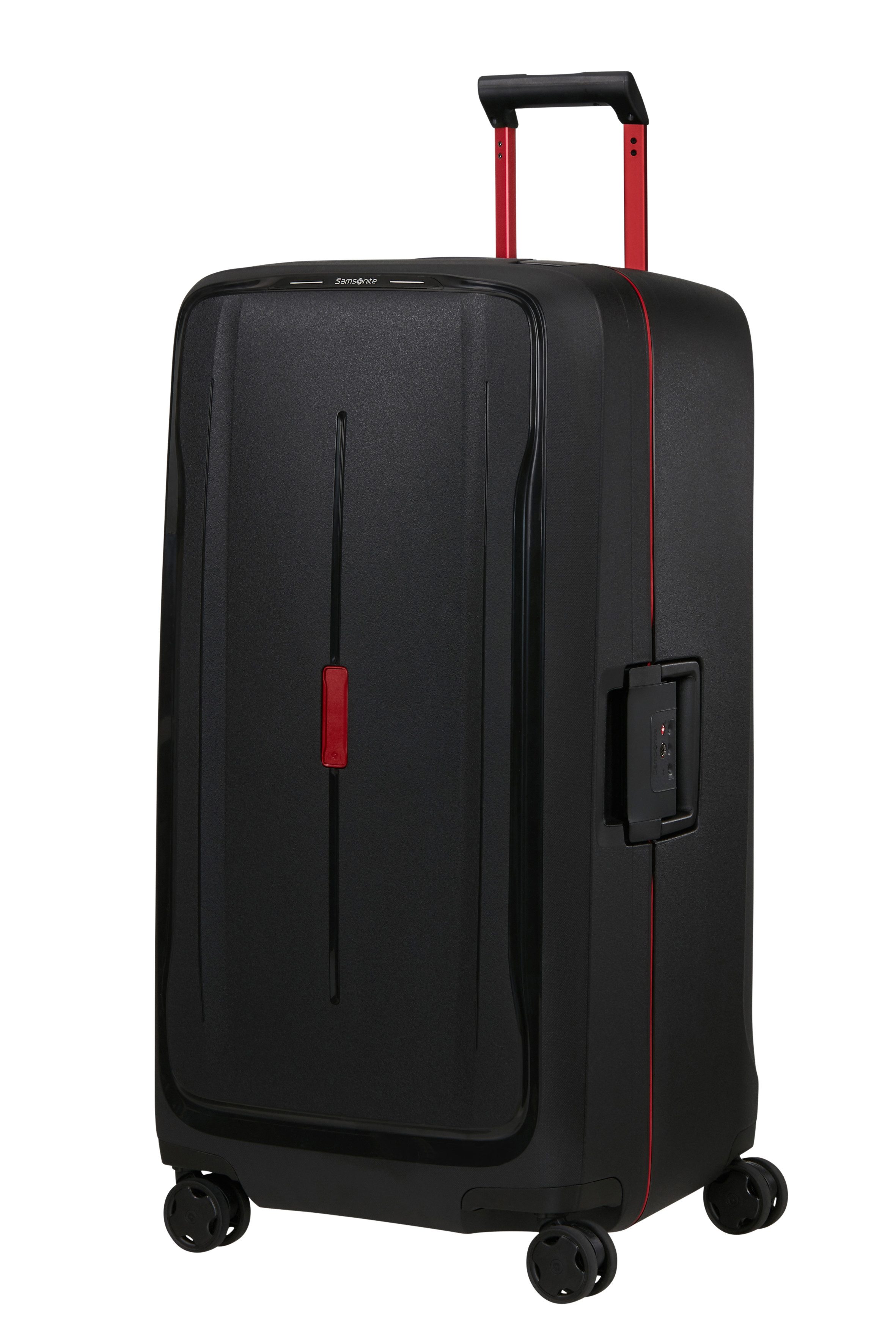 Samsonite Hartschalen-Trolley ESSENS, 4 Rollen, mit Teleskopgriff, mit Soft-Touch-Tragegriff, mit Adressetikett