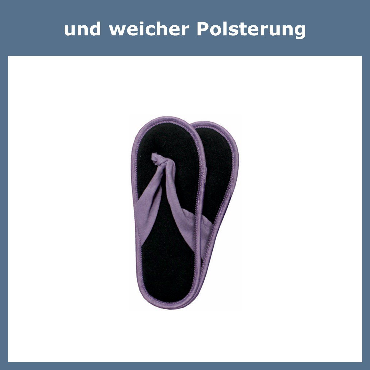 in Schlappen & GAWILO (3 Hausschuhe, flieder Pantoffeln Gäste schwarz Badelatschen Ideal Damen & Herren für oder Zehentrenner grün, auch Sommer für - als Paar)