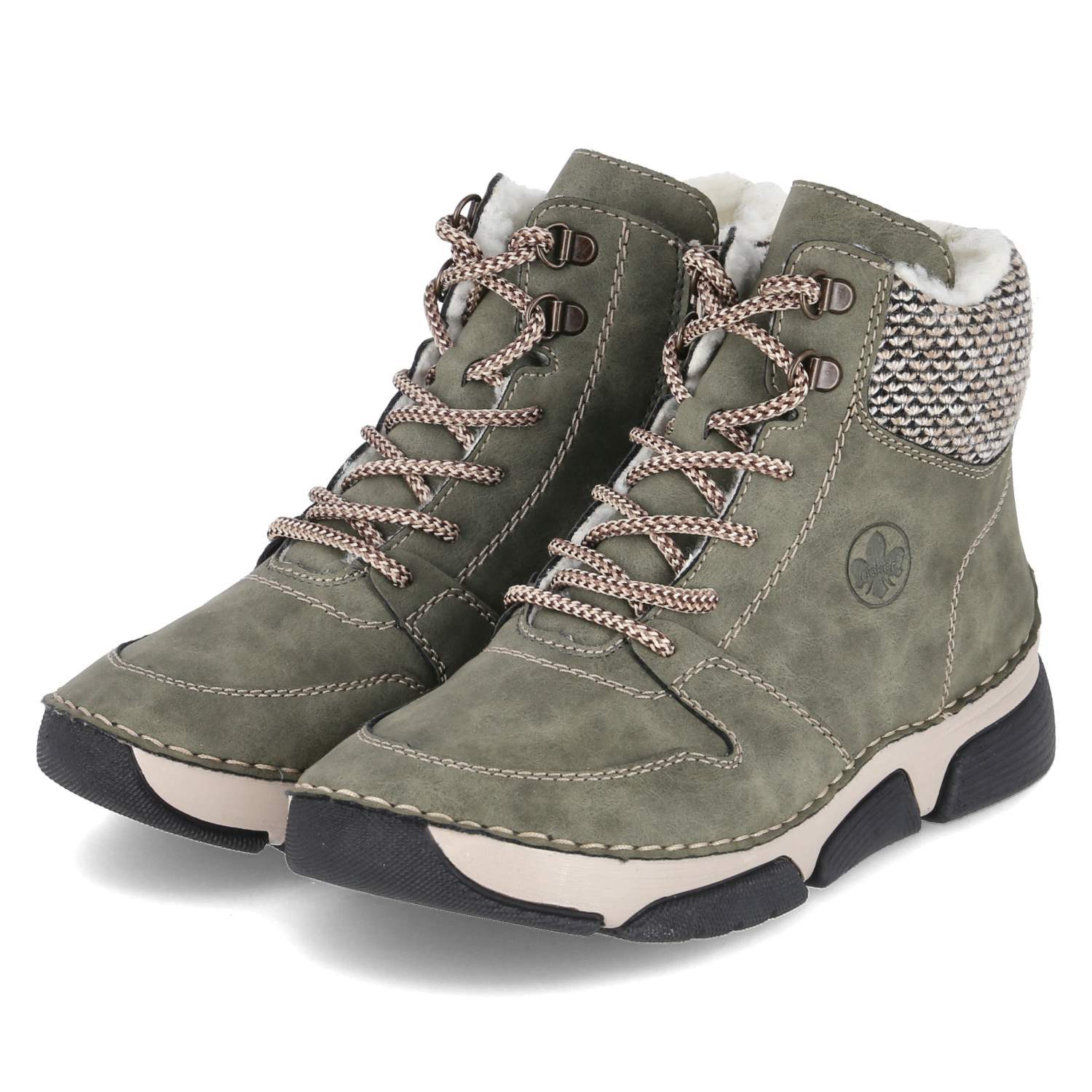 Rieker Rieker 45955-54 Damen Kunstleder schwarz Winterstiefel günstig online kaufen