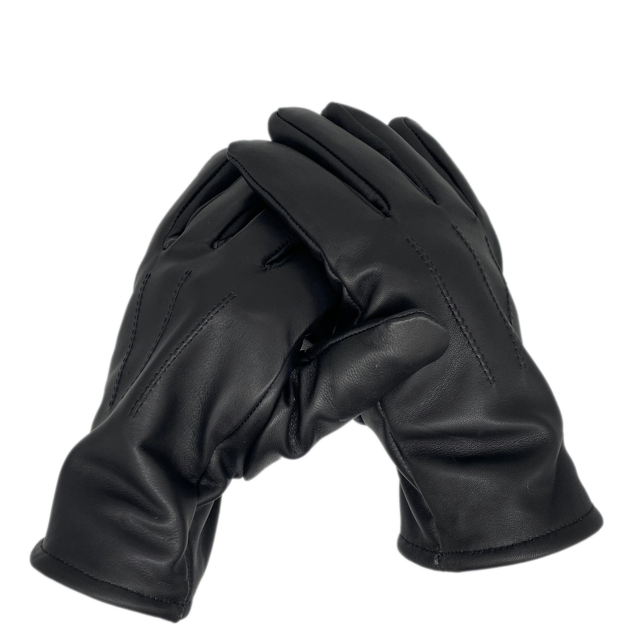 Glow Lederhandschuhe Winter-Lederhandschuhe Herren aus 100% Schafs-Leder günstig online kaufen