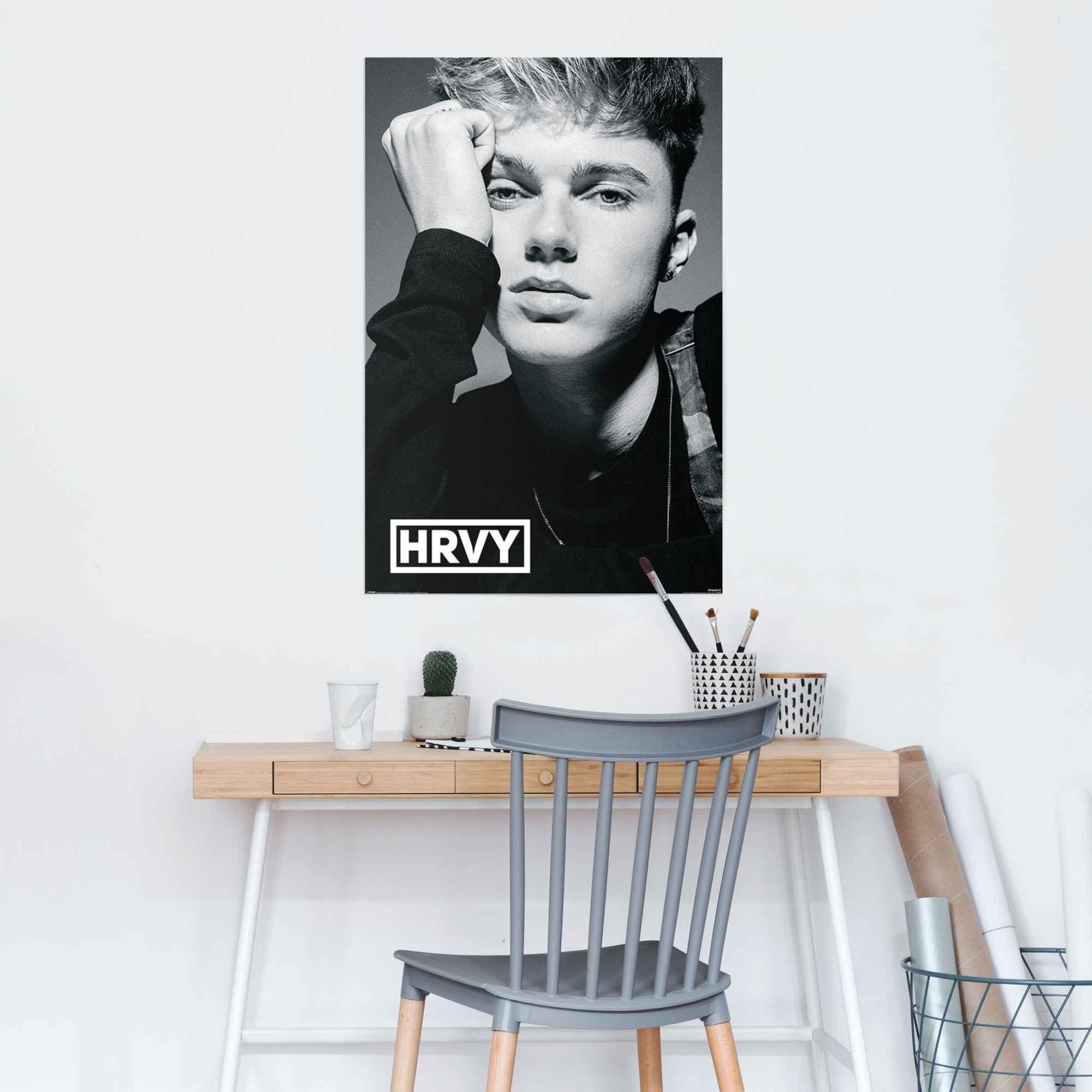 Reinders! Poster »HRVY Sänger - Musik - Popmusik - Mädchenzimmer«, (1 Stück)-HomeTrends