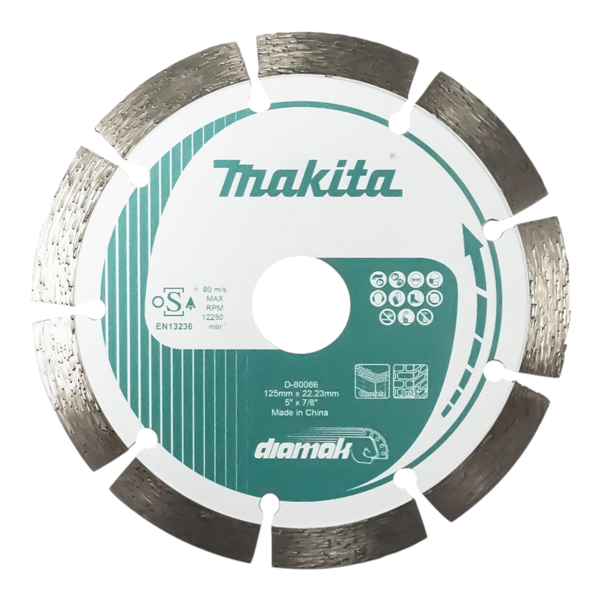 Makita Diamanttrennscheibe Diamak 125 x 22,23 mm (D-80086)