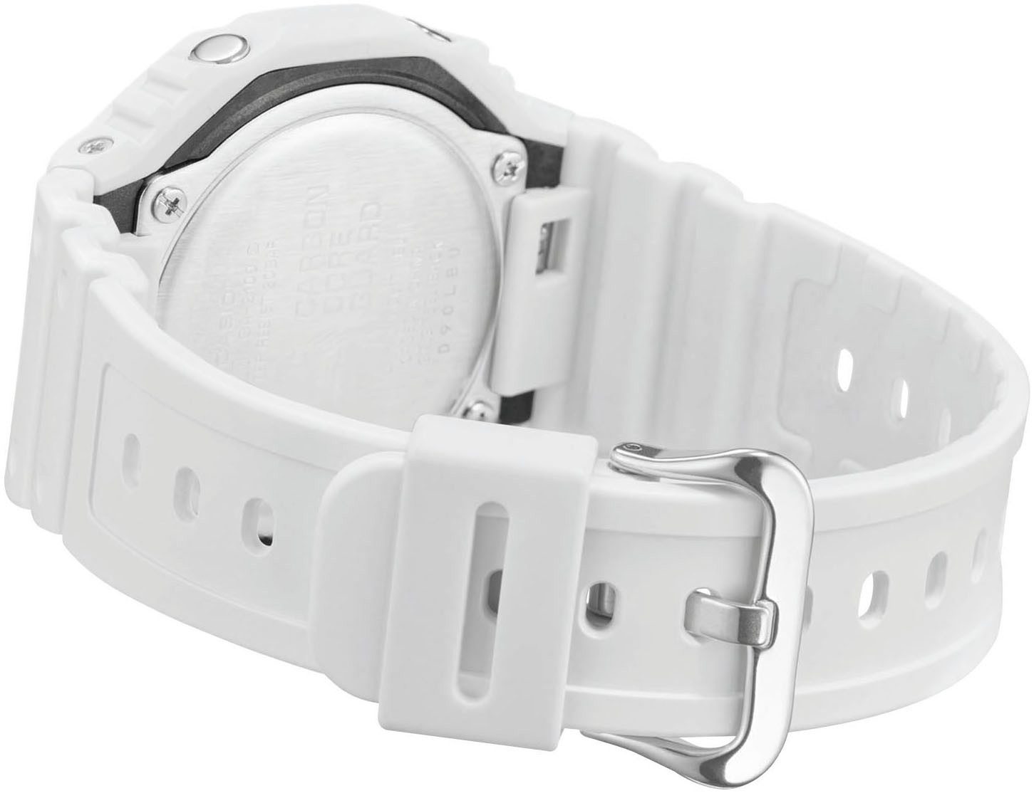 CASIO G-SHOCK Chronograph GA-2100-7A7ER, Quarzuhr,Armbanduhr,Herrenuhr,digital, bis 20bar wasserd.Resinbarmband