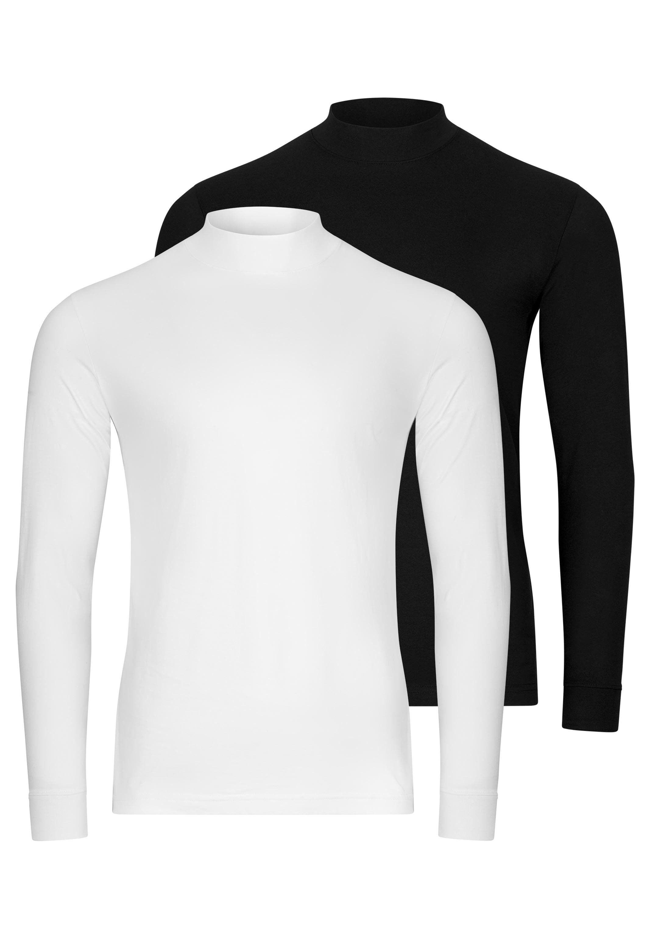 Langarmshirt 2er Pack Basic