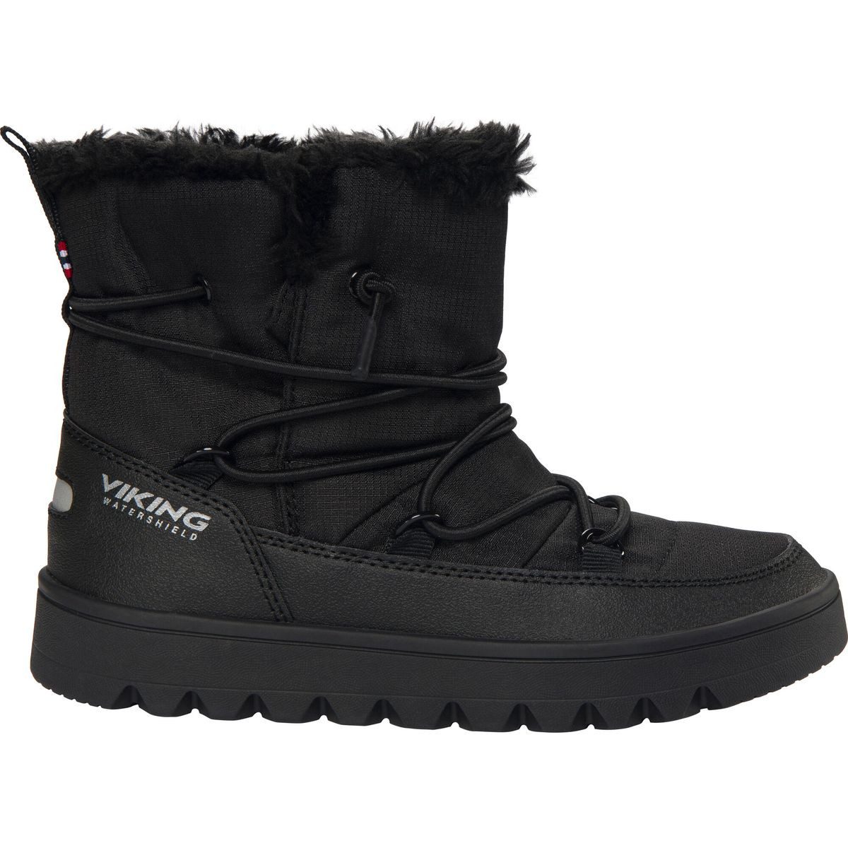 Viking Snowflake Warm WP SL Winterstiefel Warme, wasserdichte Stiefel für Mädchen mit reflektierenden Details