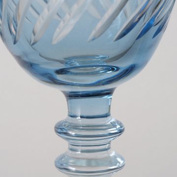 BOLTZE Weinglas 2er-Set Weinglas, Padua, blau, Farbe blau