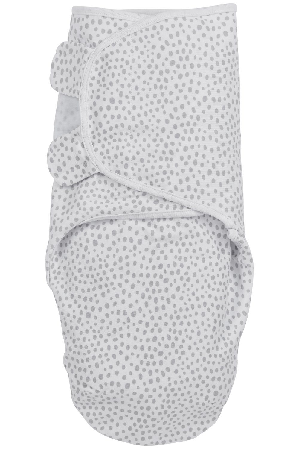 Meyco Baby Pucksack Swaddlemeyco Cheetah Light Grey (1 tlg), 4-6 Monate