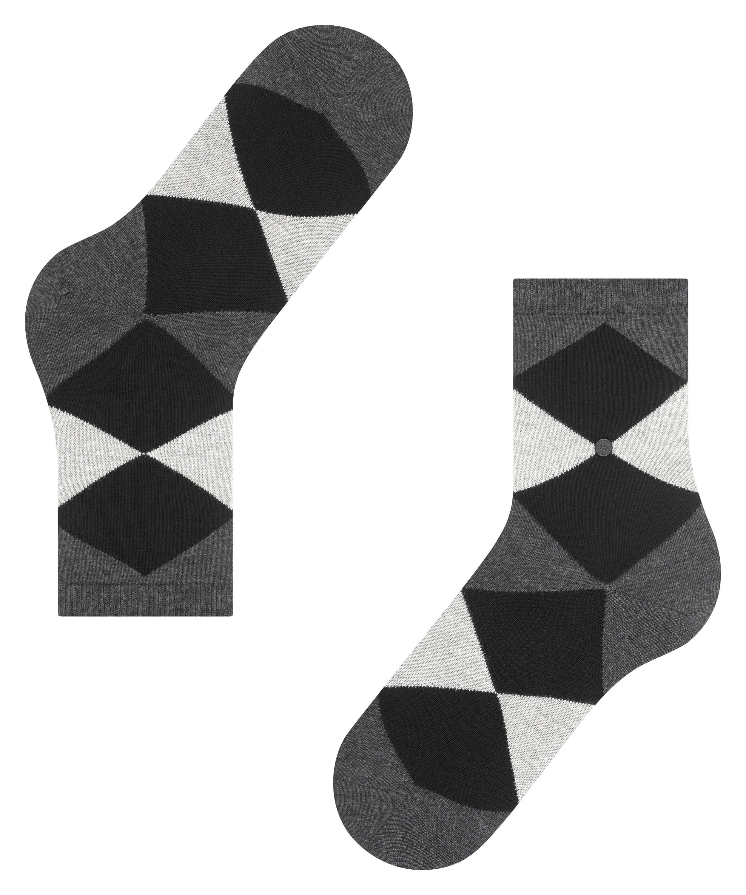 Wäsche/Bademode Socken Burlington Socken Black Bonnie (1-Paar) mit hochwertiger Baumwolle