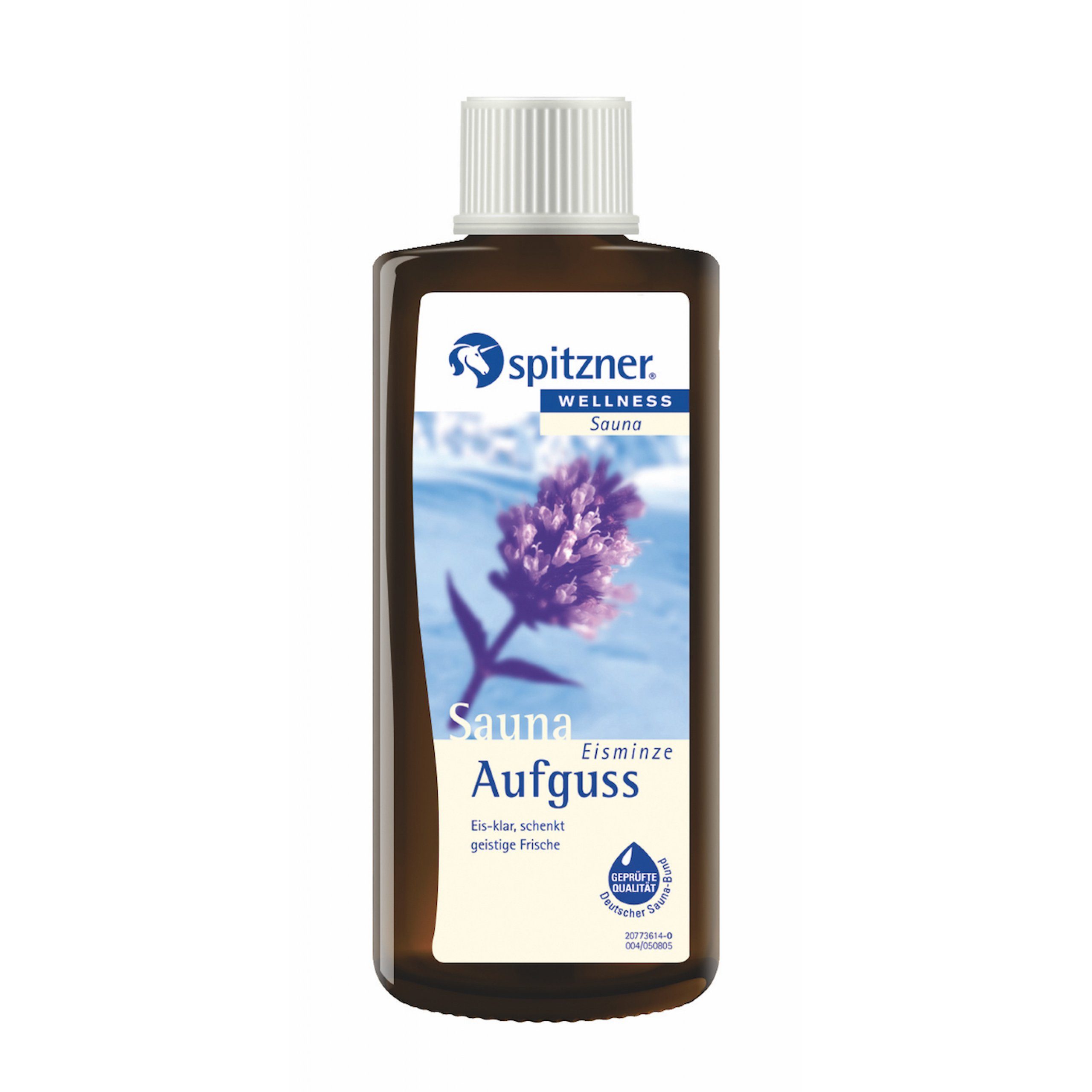 Spitzner Aufgusskonzentrat Spitzner Saunaaufguss Eisminze 190 ml Sauna Aufguss natürliches