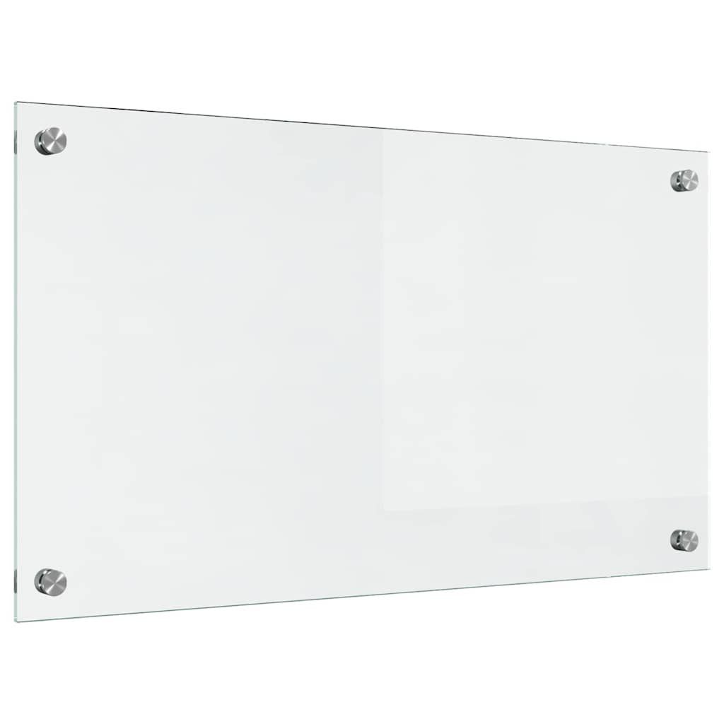 vidaXL Küchenrückwand Küchenrückwand Spritzschutz Küchenblende Transparent 70 x 40 x 08 cm G