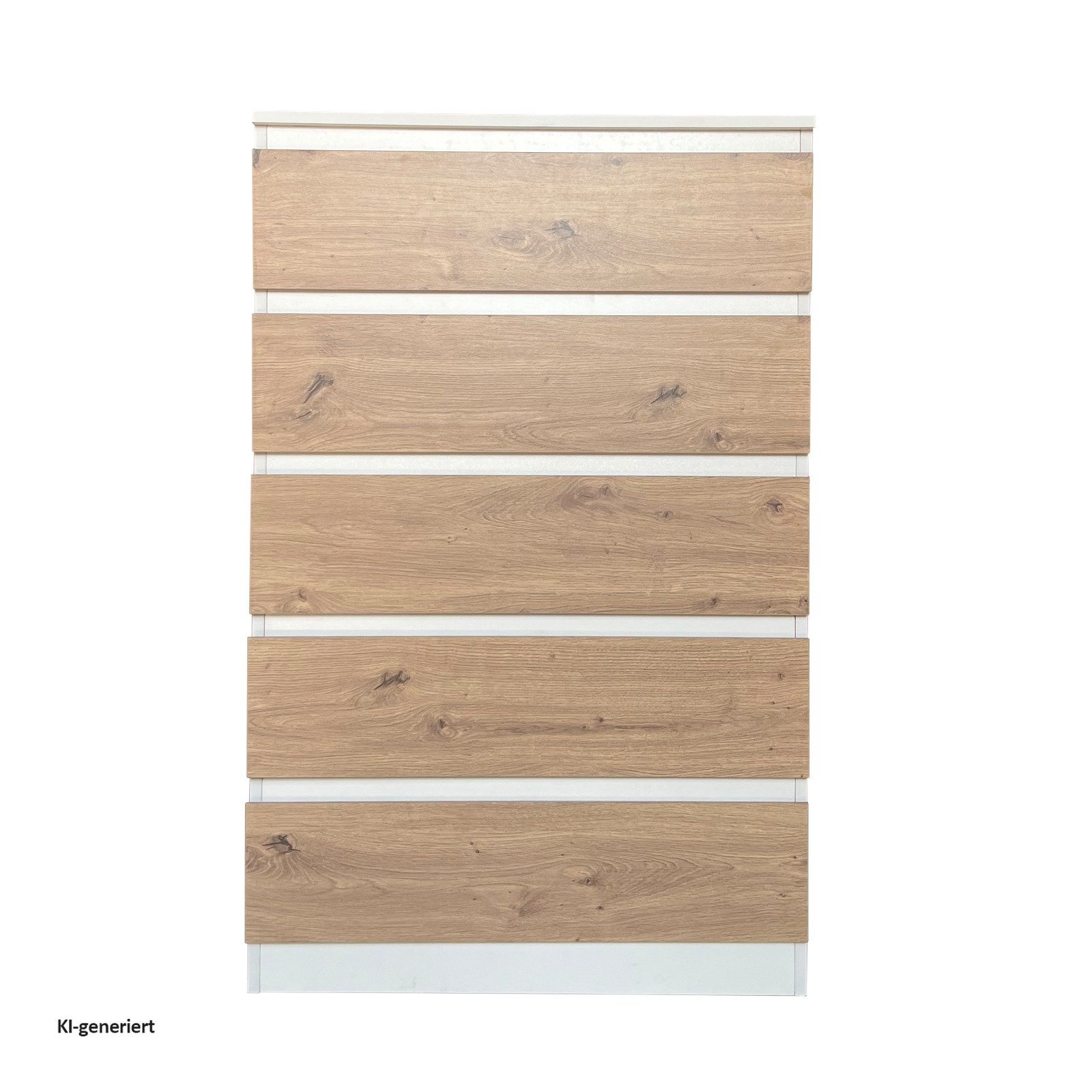 HTI-Living Kommode Kommode mit 5 grifflosen Schubladen (Stück, 1 St., 1 Kommode), Sideboard – Bild 4 von 4