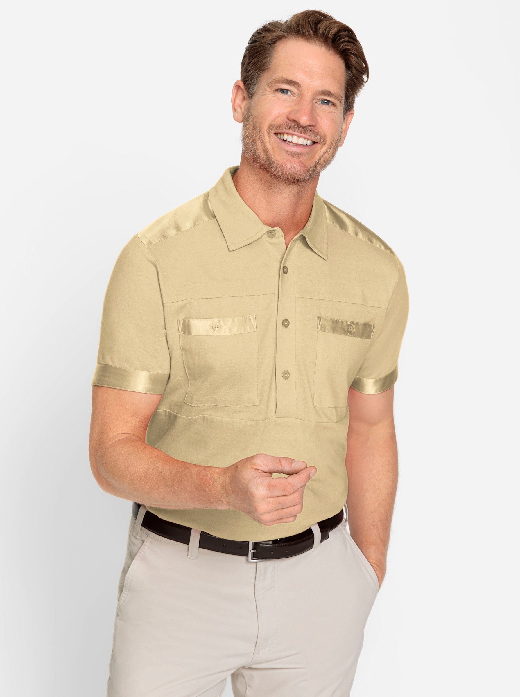 T-Shirt Kurzarm-Poloshirt