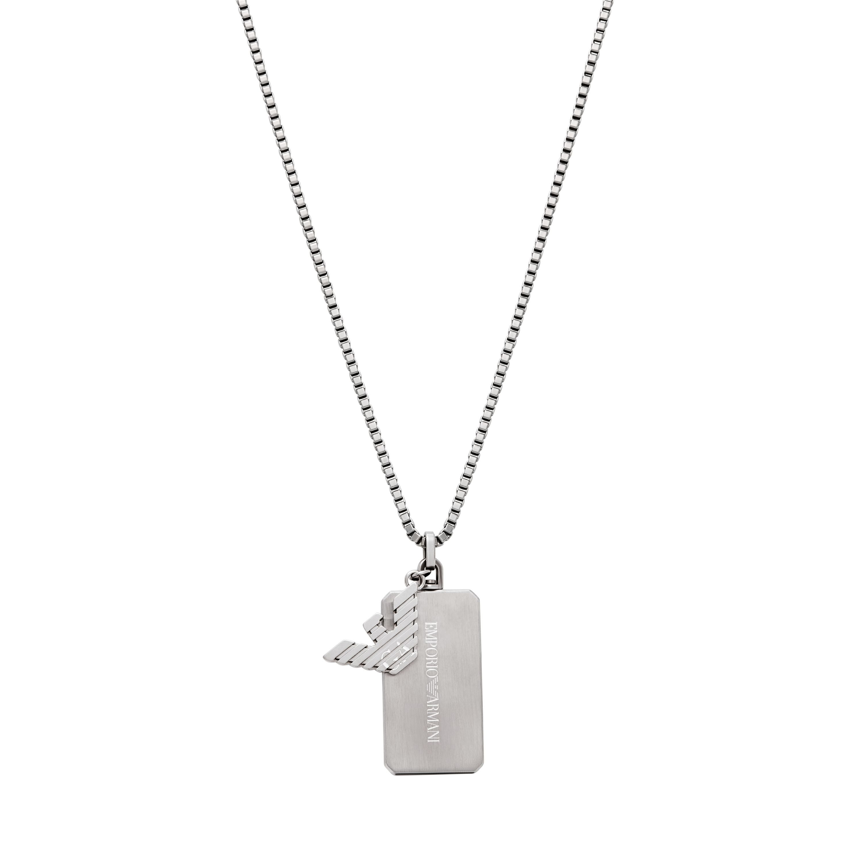 Emporio Armani Kette mit Anhänger Schmuck günstig online kaufen
