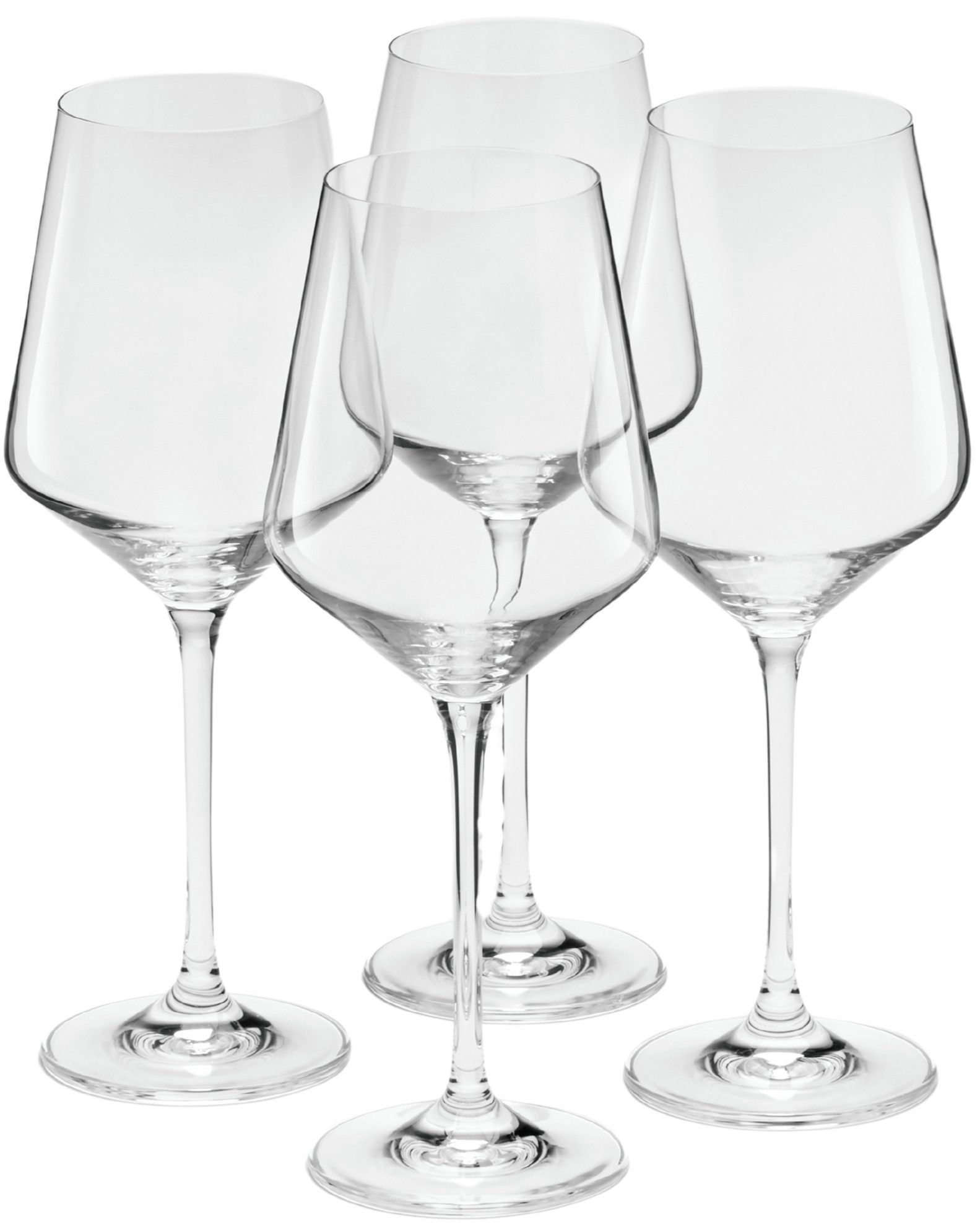 van Well Weinglas Ava, Weingläser 55,0 cl, 4 Stück, Kristallglas, Geschenkkarton mit Sichtfenster, spülmaschinengeeignet
