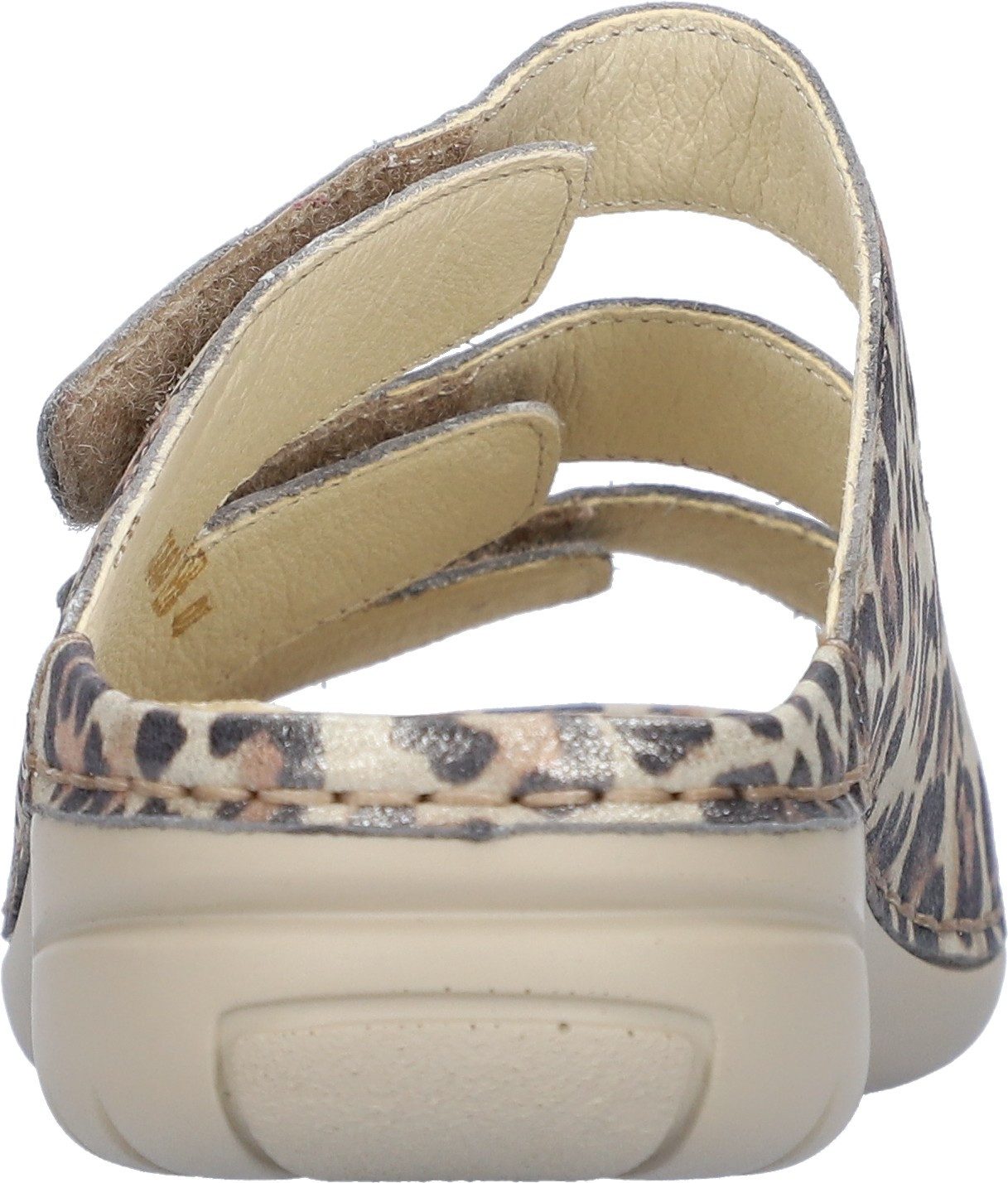 Waldläufer Gunna Pantolette, Keilabsatz, Sommerschuh, Schlappen in bequemer Schuhweite G