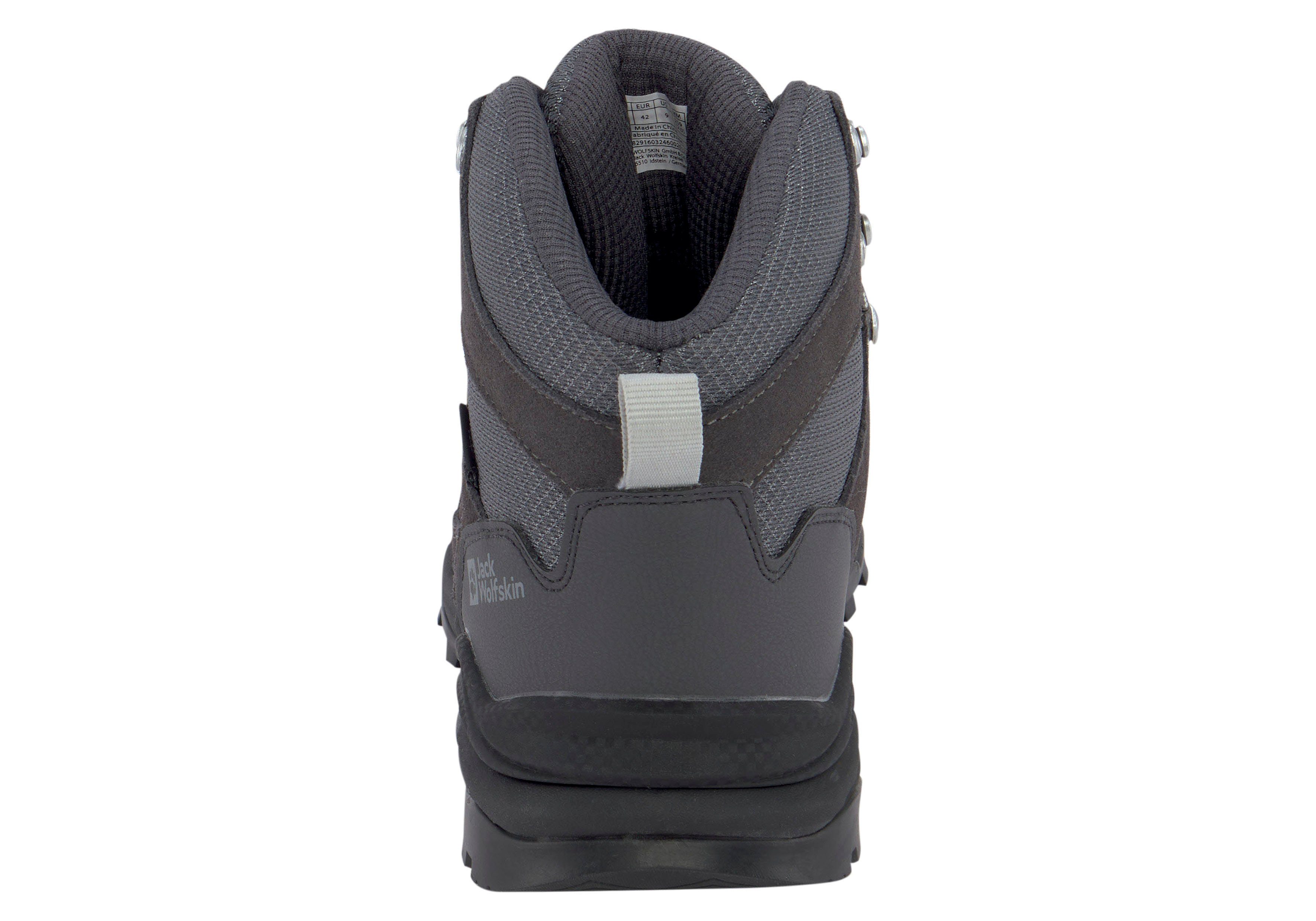 Jack Wolfskin TRAIL HIKER TEXAPORE MID M Wanderschuh wasserdicht, Trekkingschuh