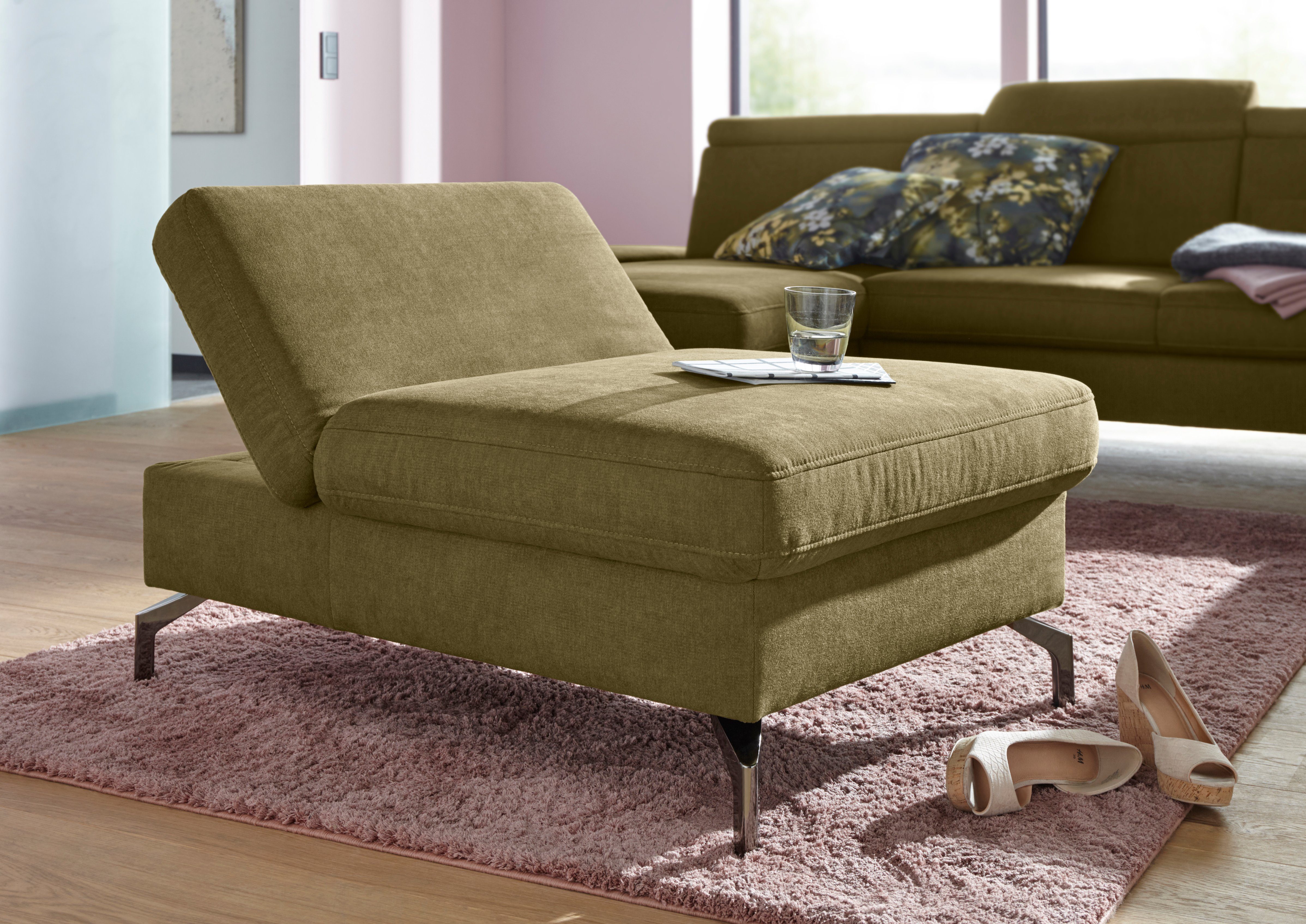 sit&more Hocker Brisbane, Fußhöhe 15 cm, günstig online kaufen