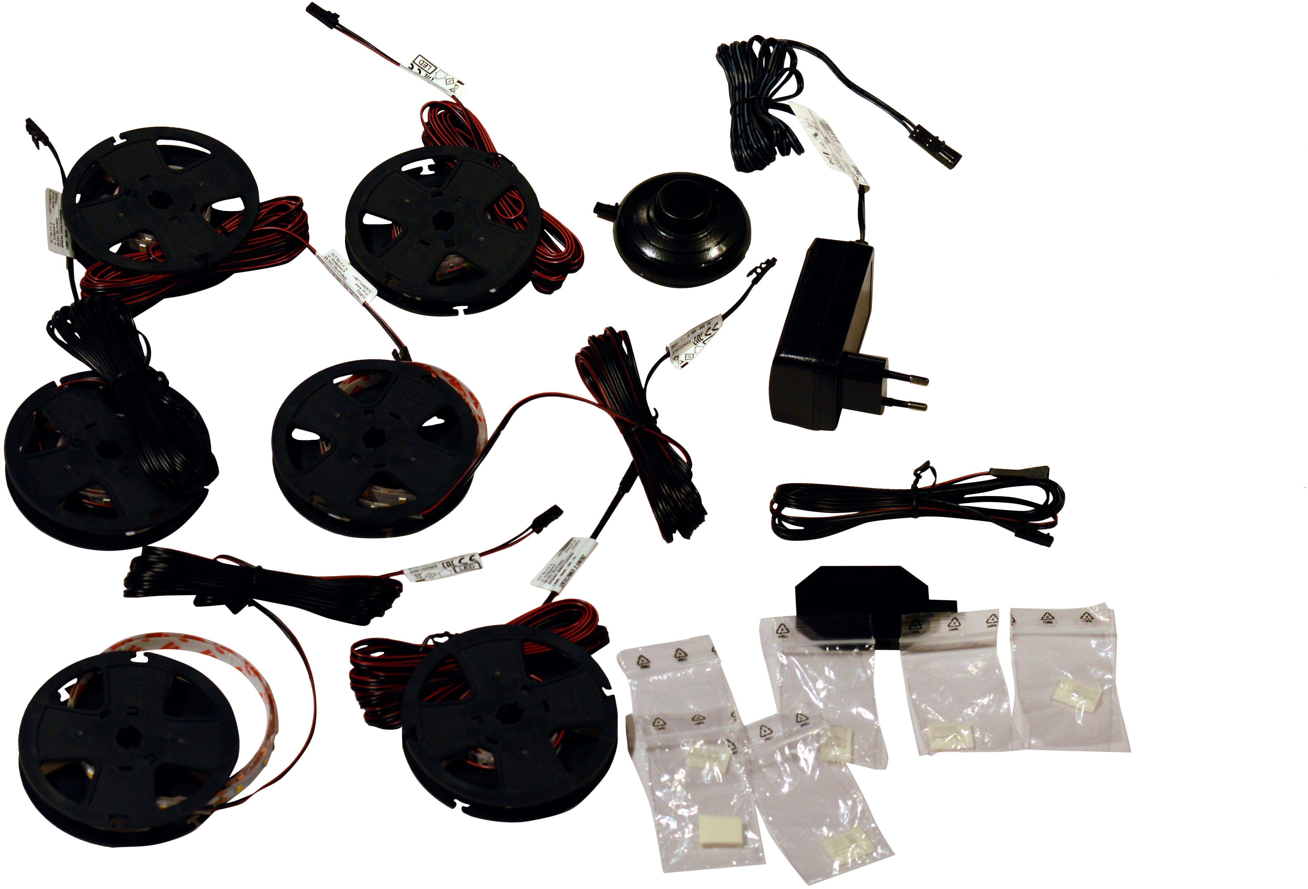 set one by Musterring LED Einbauleuchte York, Set 6-teilig, Warmlicht oder Kaltlicht, für Type 201 York Office