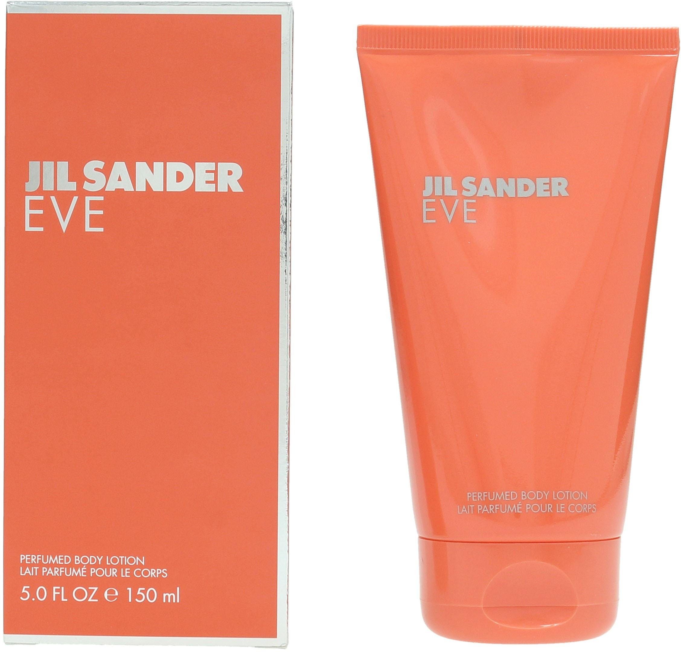 JIL SANDER Bodylotion Eve, mit einer blumigen und Chypre Duftnote