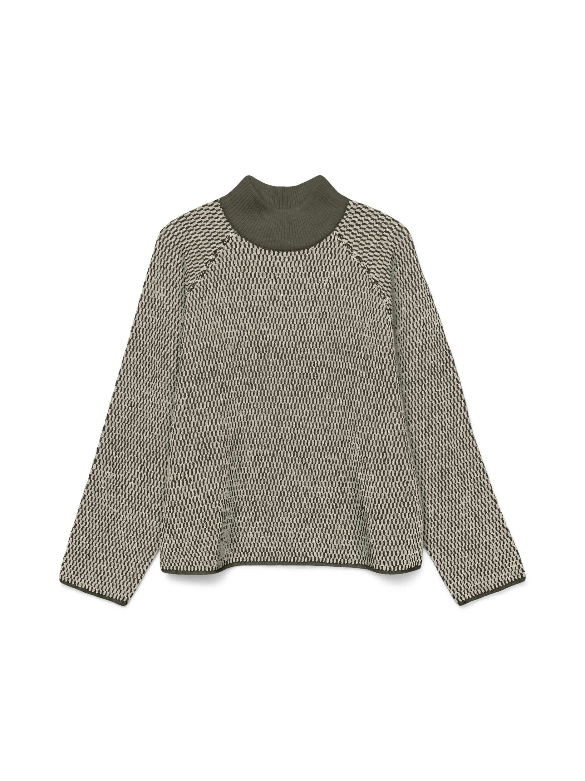 Strickpullover VMFELIZE LS HIGH NECK PULLOVER BOO