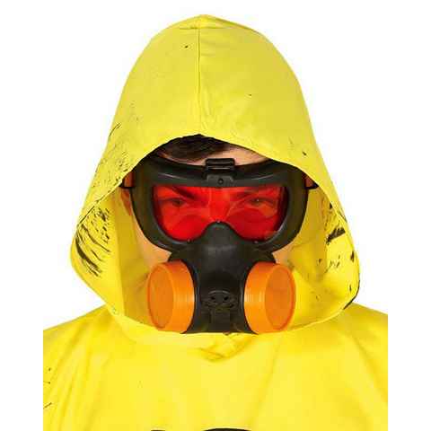 Horror-Shop Zombie-Kostüm Atemschutz Gasmaske für Seuchenschutz Kostüme