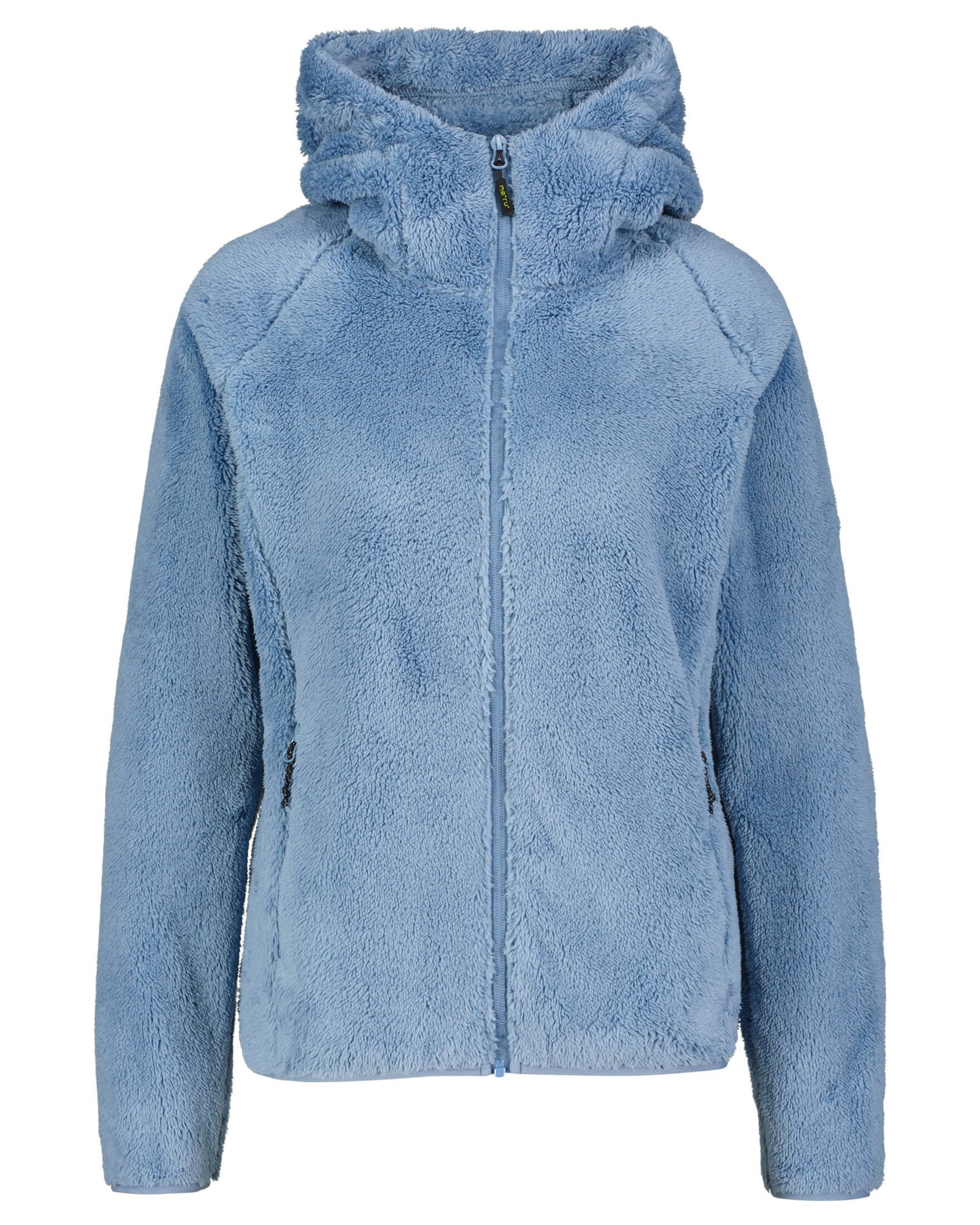Fleecejacke Teddyjacke Mantel Fleecejacken Blau Fleecejacke