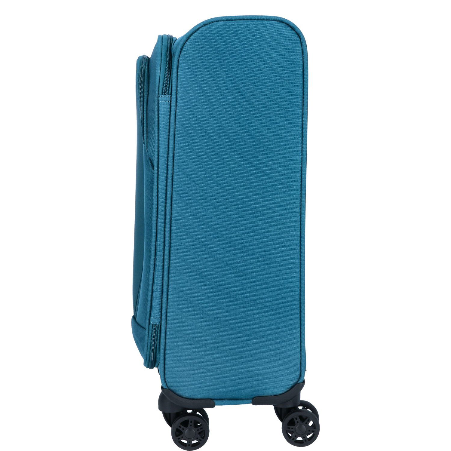 TheTrueC Koffer TheTrueC 4 Rollen Koffer Superlight 55cm Kopenhagen dark petrol, 4 Rollen Rollen – Bild 4 von 5