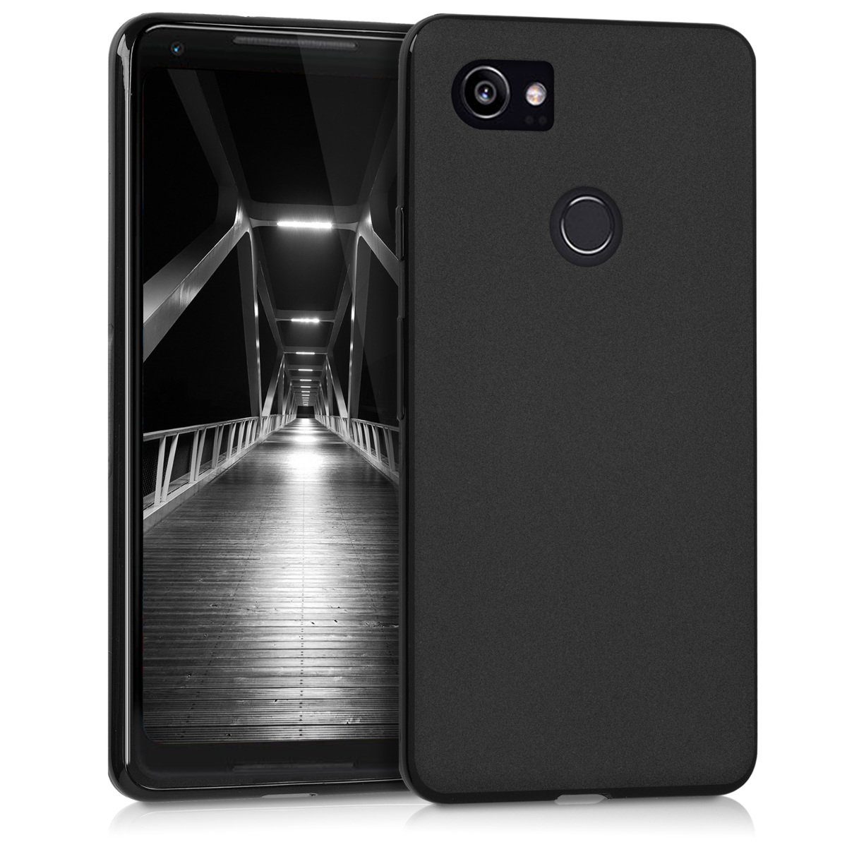 kwmobile Handyhülle Hülle für Google Pixel 2 XL, Hülle Silikon - Soft Handyhülle - Handy Case Cover