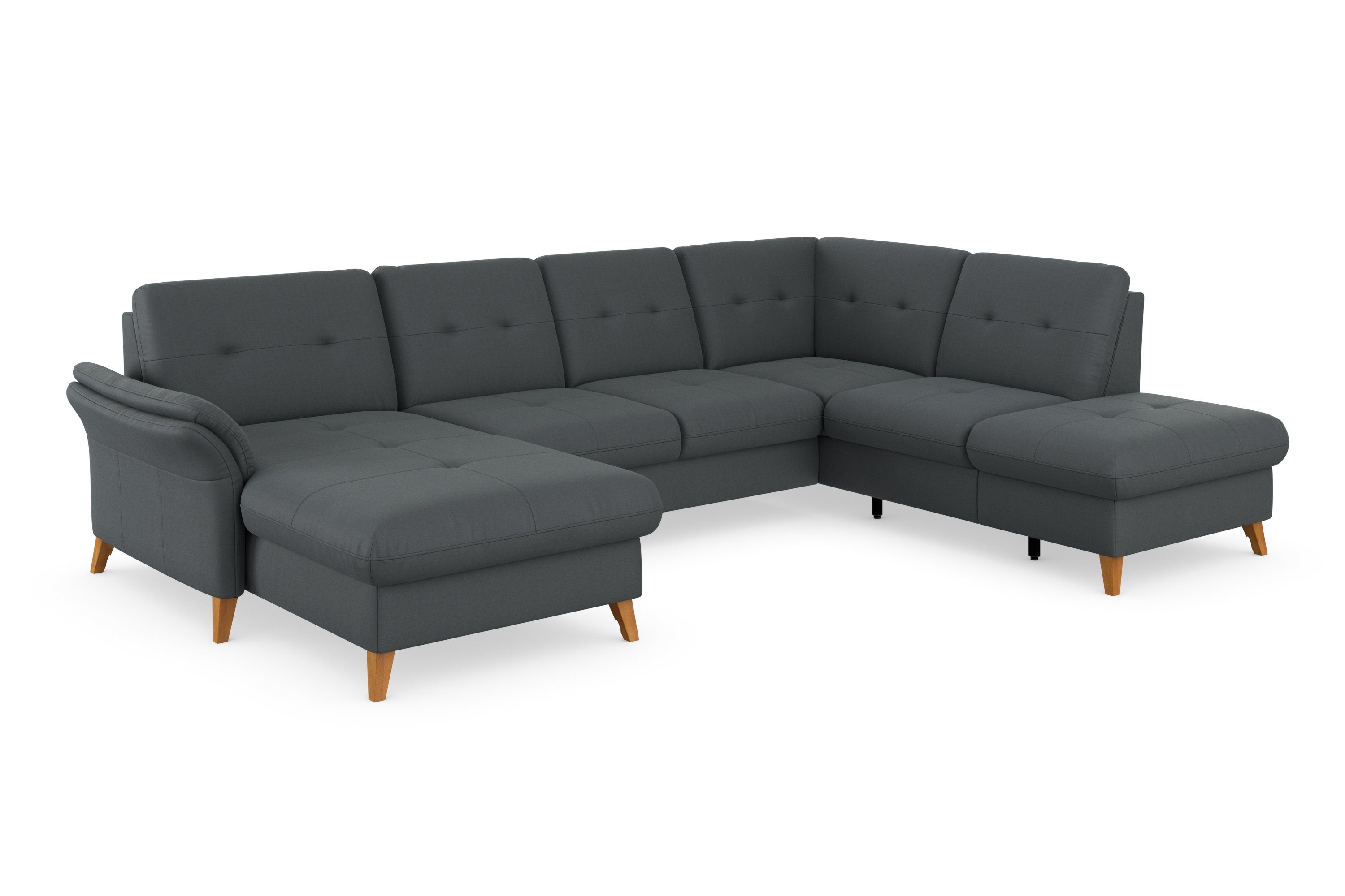sit&more Wohnlandschaft Göteborg, inkl. Sitztiefenverstellung, wahlweise mit Bettfunktion & Bettkasten