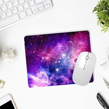 GRAVURZEILE Mauspad im Galaxy Design - Bedrucktes Mousepad - Weltall -, Geschenk für Familie & Freunde