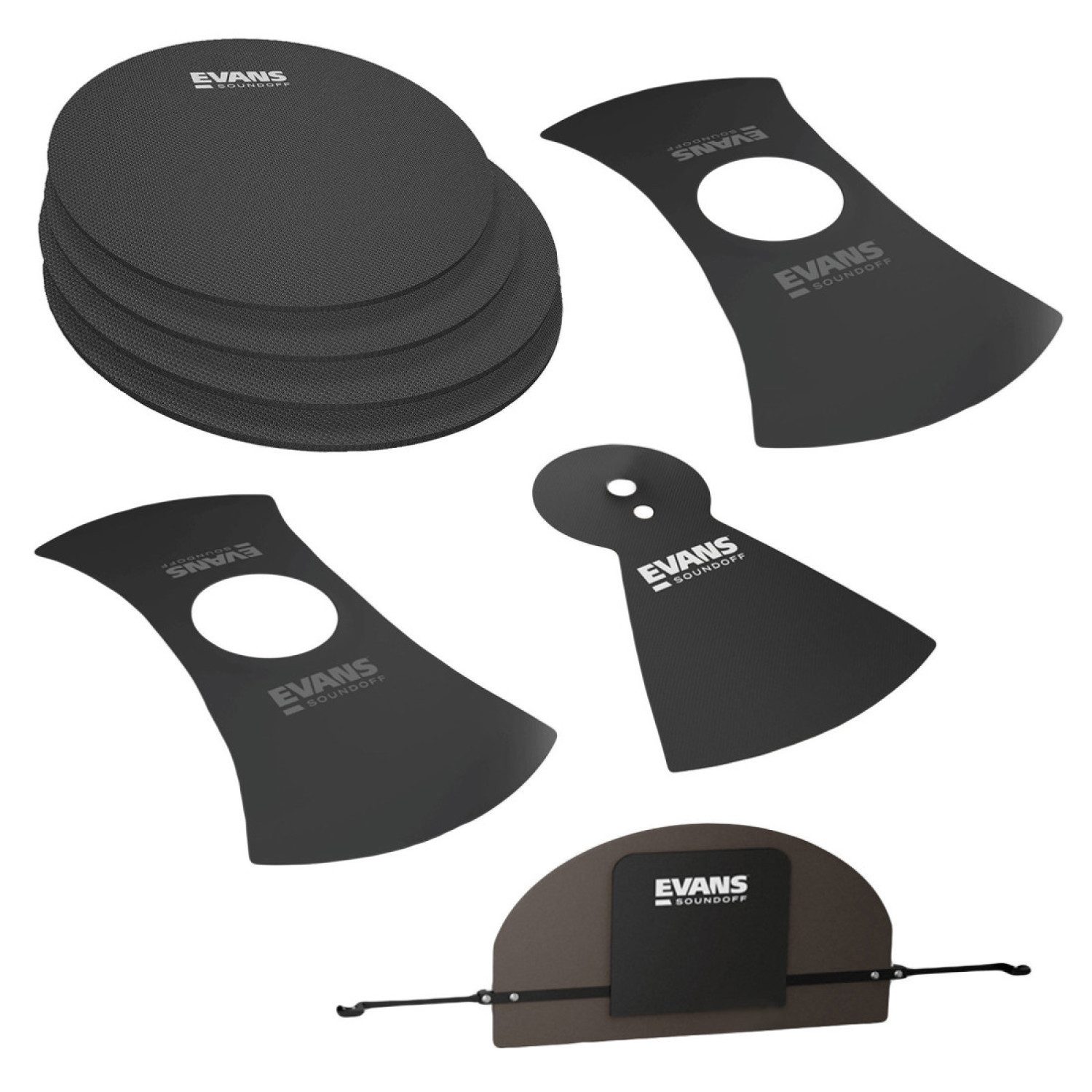 Evans Schlagzeug Evans SoundOff Drum Mute Rock,Komplett, Set