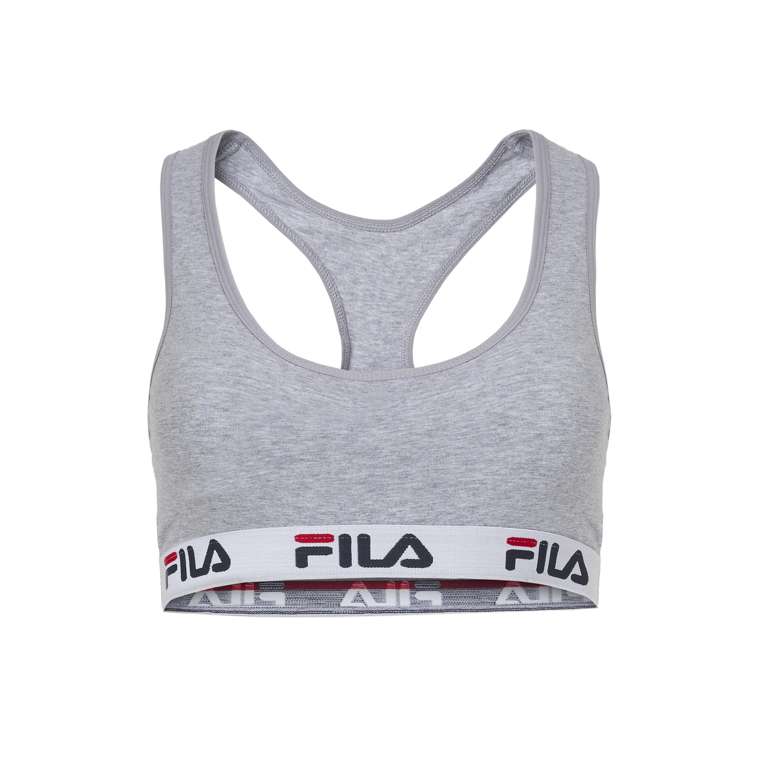 Fila Bustier WOMAN BUSTIER (2er Pack) ohne Polsterung und ohne Bügel, Racerbackrücken