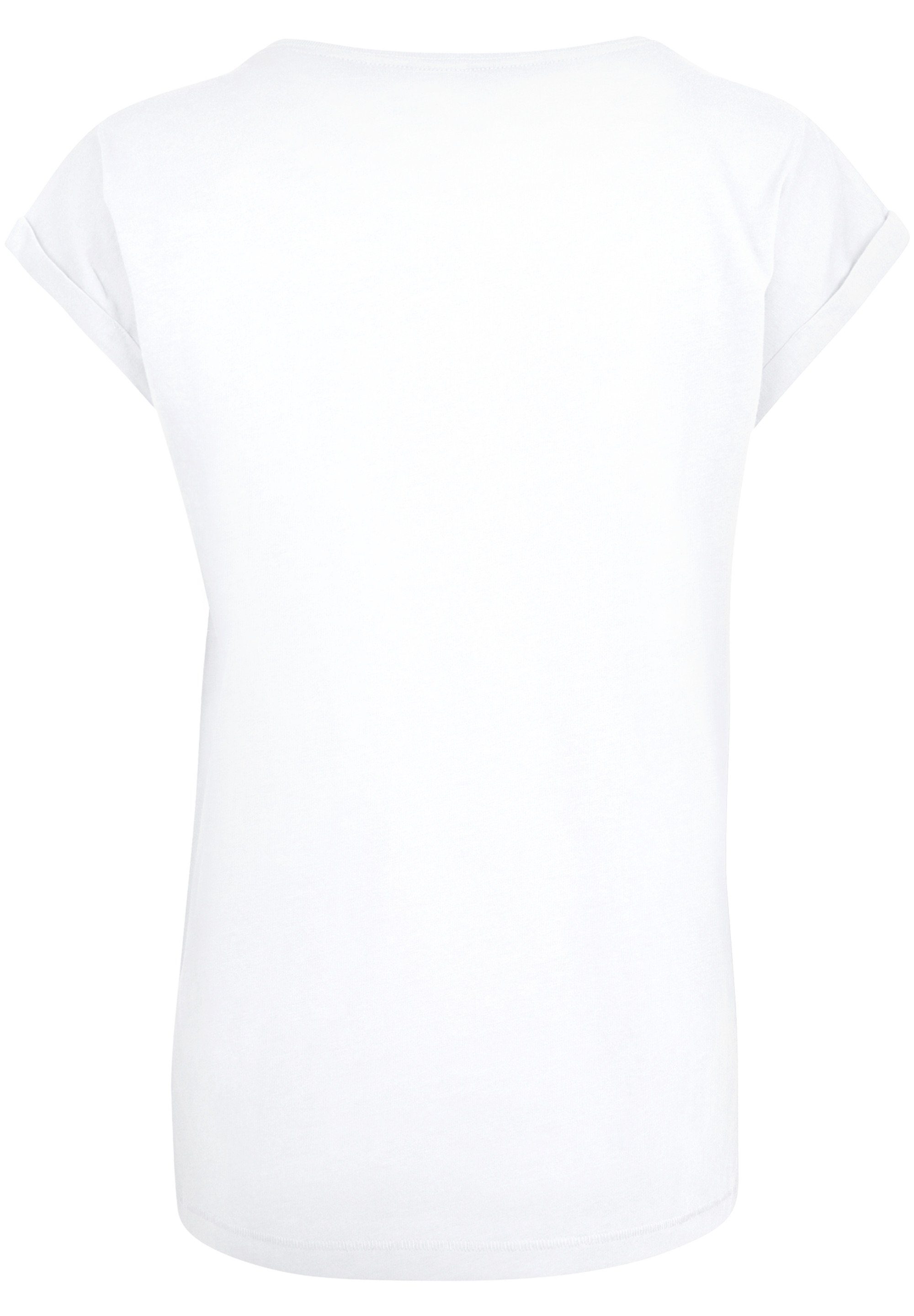 F4NT4STIC (1-tlg) white Damen Kurzarmshirt