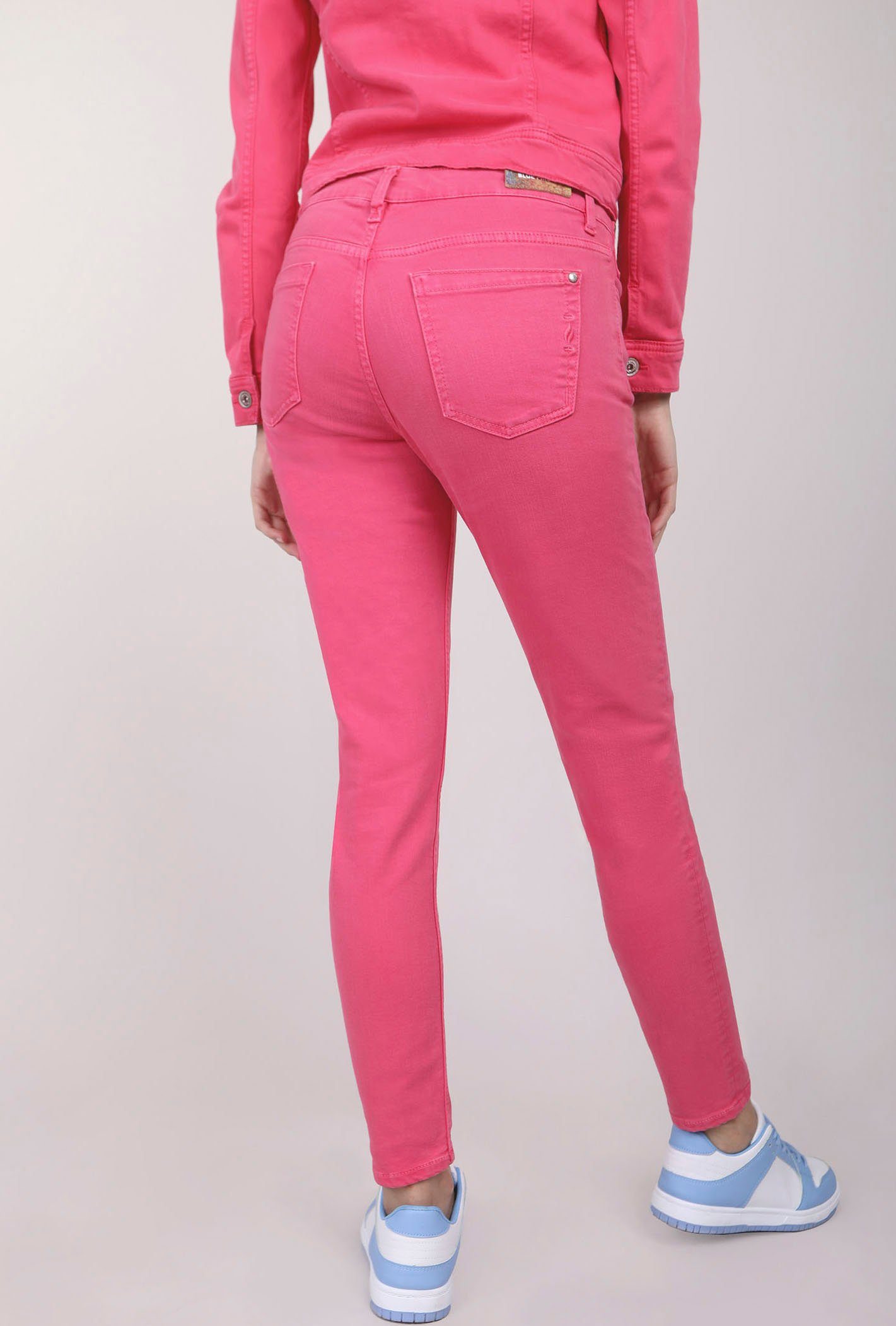 Eingrifftasche BLUE Reißverschluß-Detail FIRE an mit Skinny-fit-Jeans pink der CHLOE