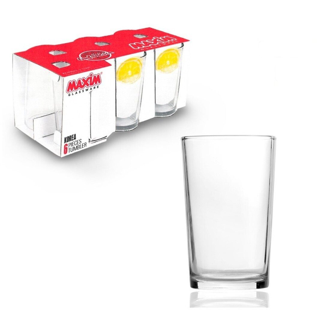 Gläser-Set 6er Set Trinkgläser Wassergläser Getränkegläser Saftgläser 21,5ml PLN2
