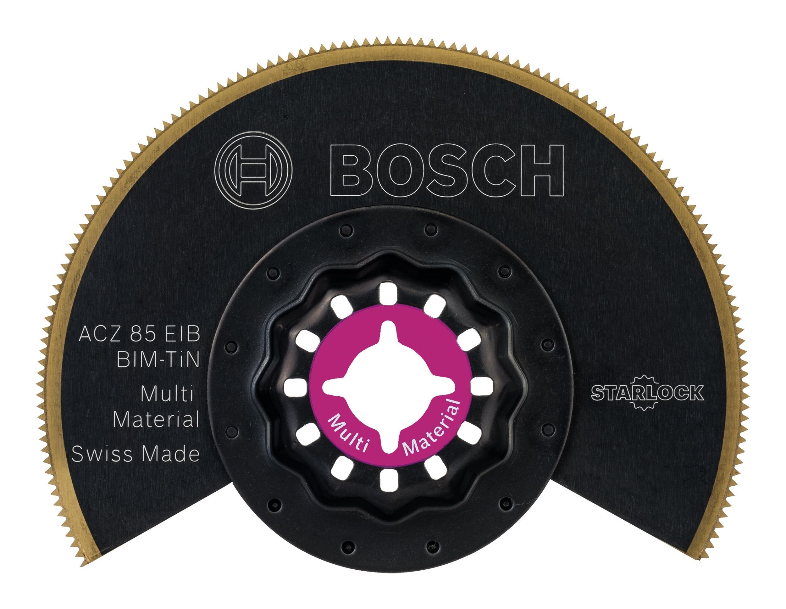 (10 Stück), Material mm ACZ - Multi - 85 EIB, Segmentsägeblatt BOSCH BIM-TiN 10er-Pack 85