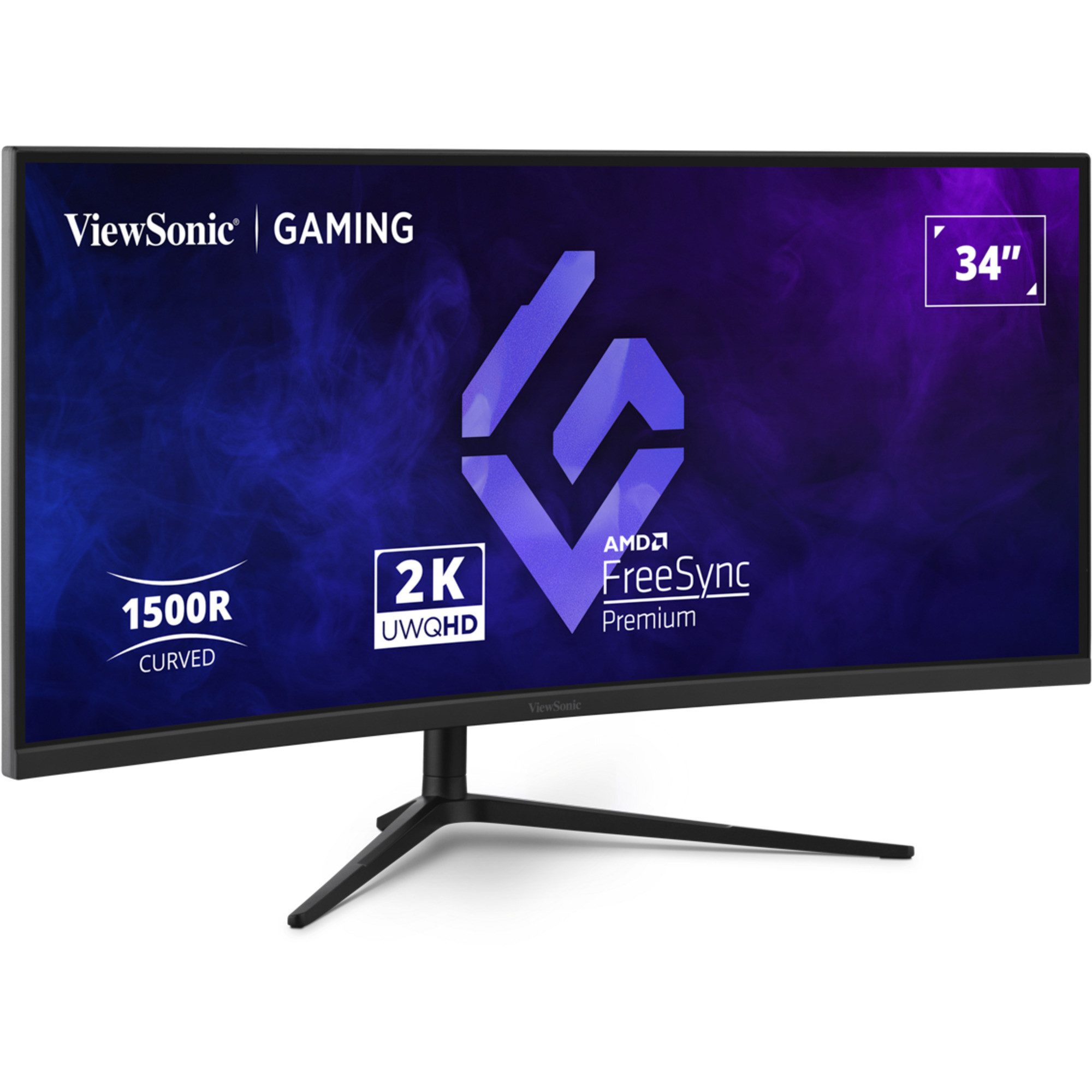Viewsonic ViewSonic VX3418C-2K, Gaming-Monitor, (UWQHD, VA, TFT-Monitor (3440 x 1440 px)
