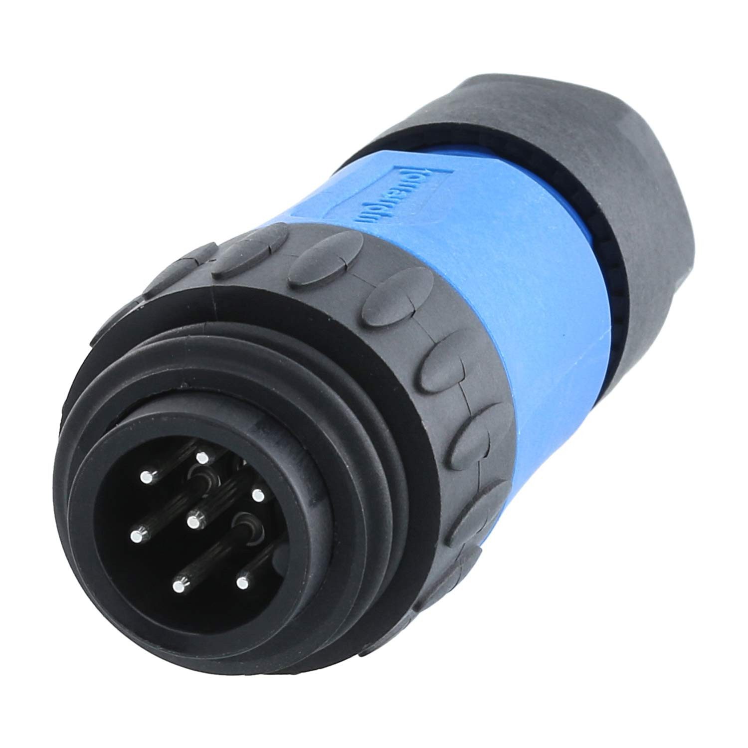 Amphenol Rundstecker Titel:RD24-KSG Kabelsteckverbinder, inkl. Zugentlastung gerade Stift
