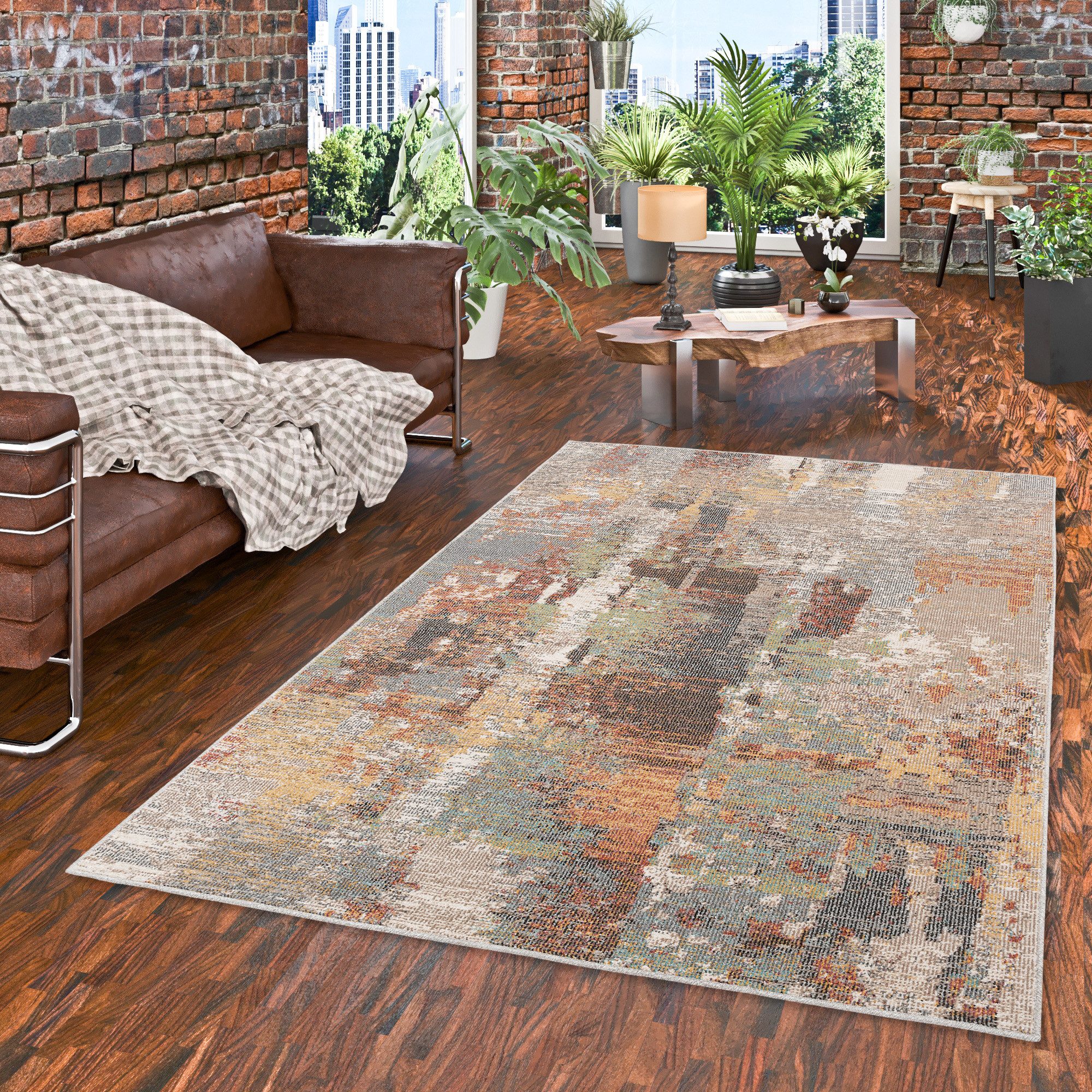 Pergamon Outdoorteppich Designer In und Outdoor Teppich Vintage Muster, Rec günstig online kaufen