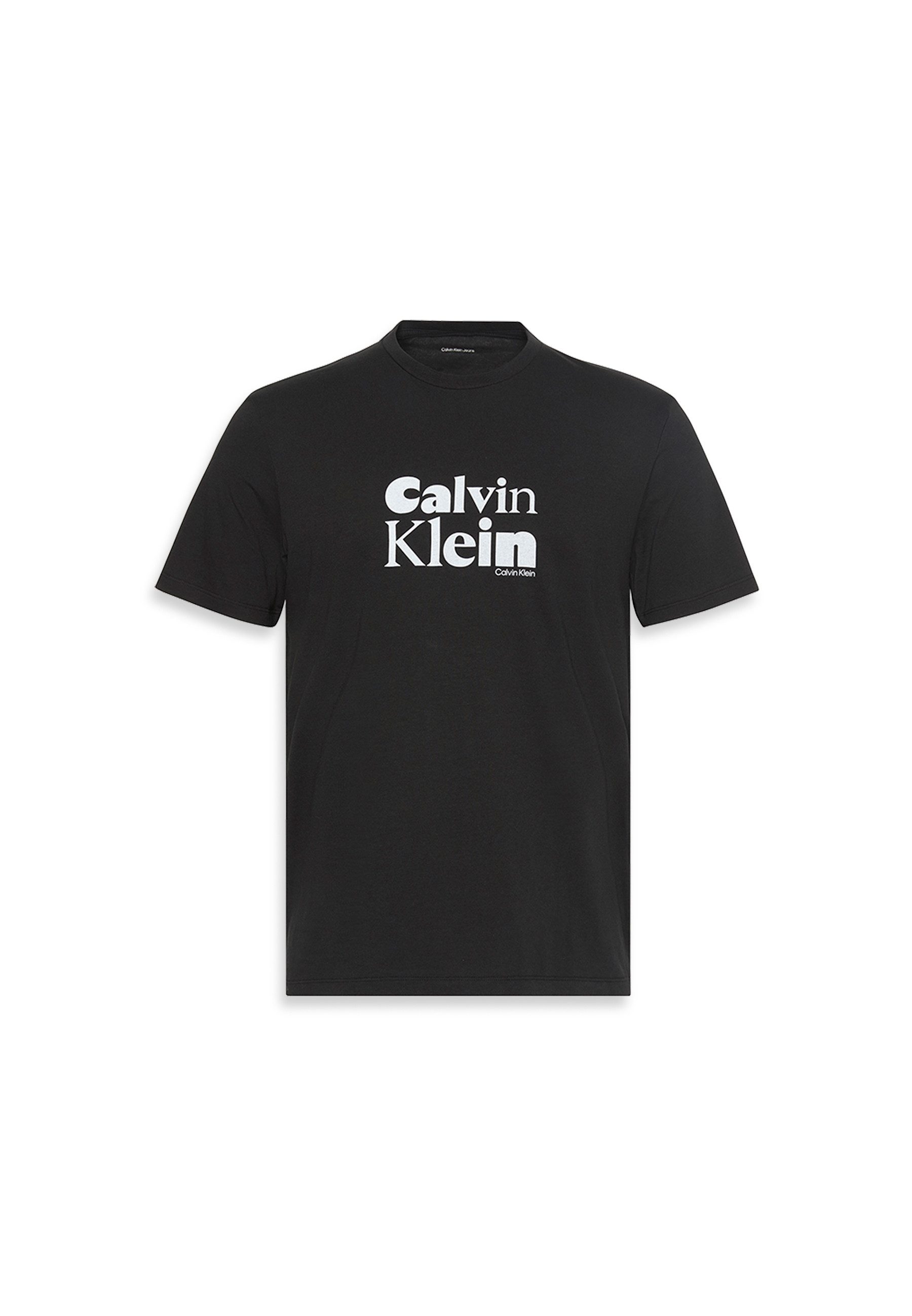 Calvin Klein T-Shirt SS 30S EU CALVIN KLEIN BOLD GRAP Mit Rundhalsausschnit günstig online kaufen
