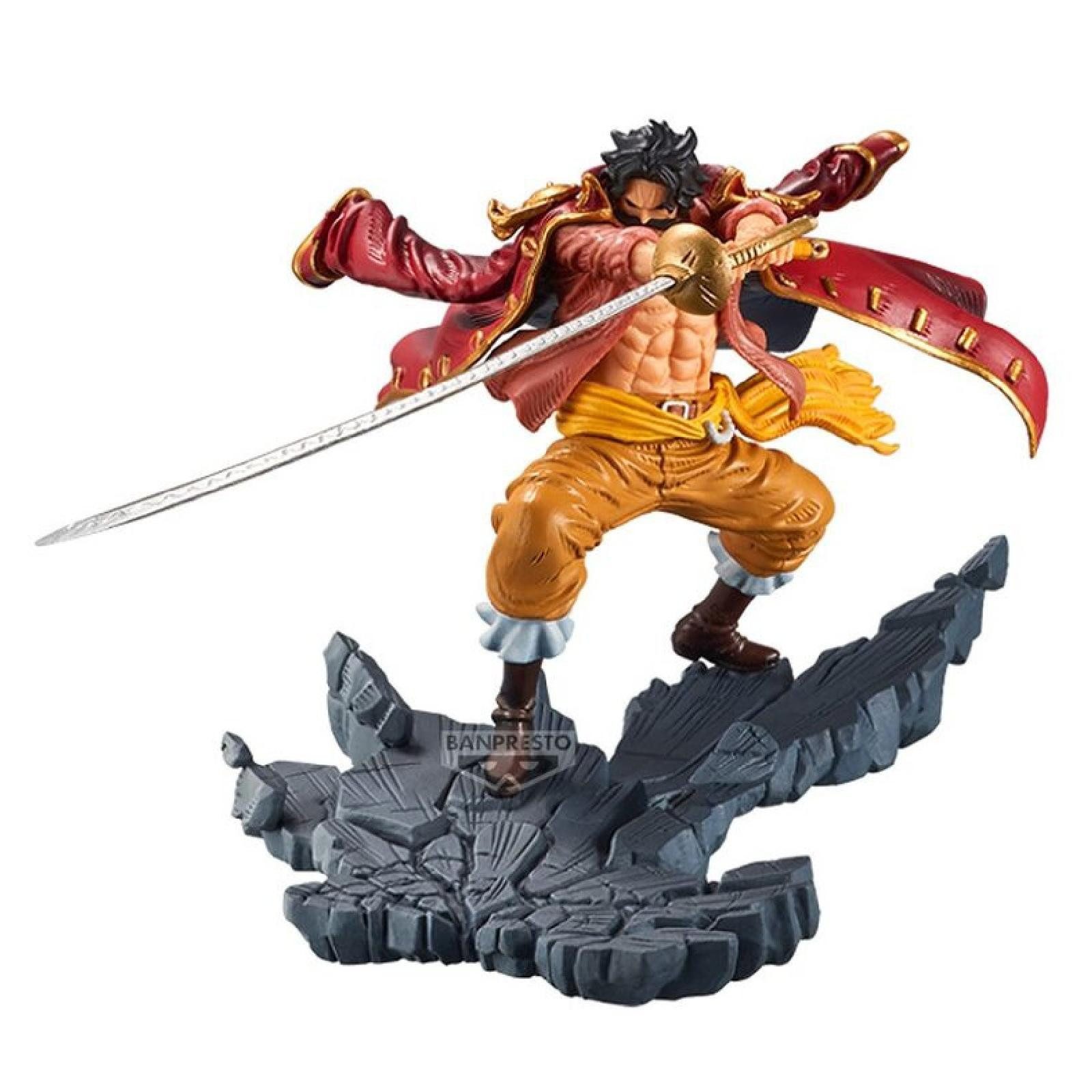 Banpresto Sammelfigur One Piece Gold D Roger Manhood Figur 9cm