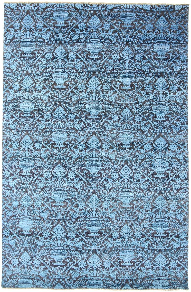 Orientteppich Sindhi 195x297 Handgeknüpfter Moderner Orientteppich / Designteppich, Nain Trading, rechteckig, Höhe: 12 mm