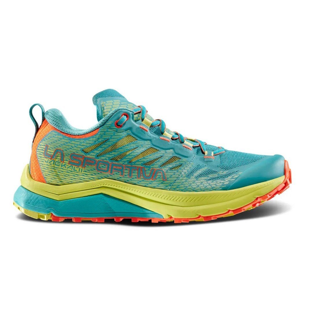 La Sportiva Trail-Laufschuhe Jackal II lagoonblau/gelb Damen Wanderschuh