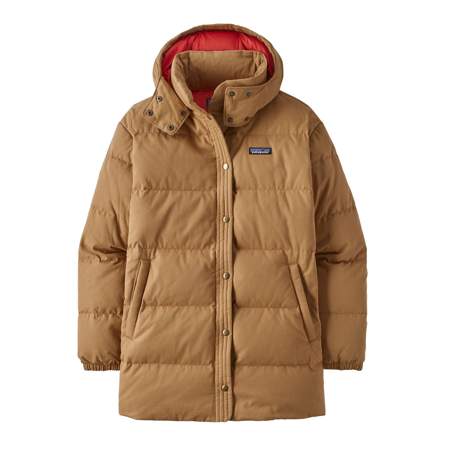 Patagonia Winterjacke Patagonia Parka Down brown Daunenmantel nest Damen Cotton