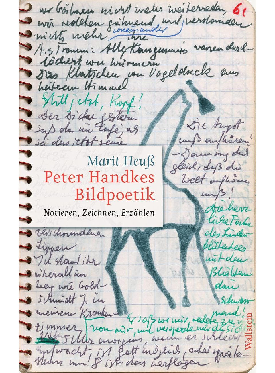 Notizbuch Peter Handkes Bildpoetik
