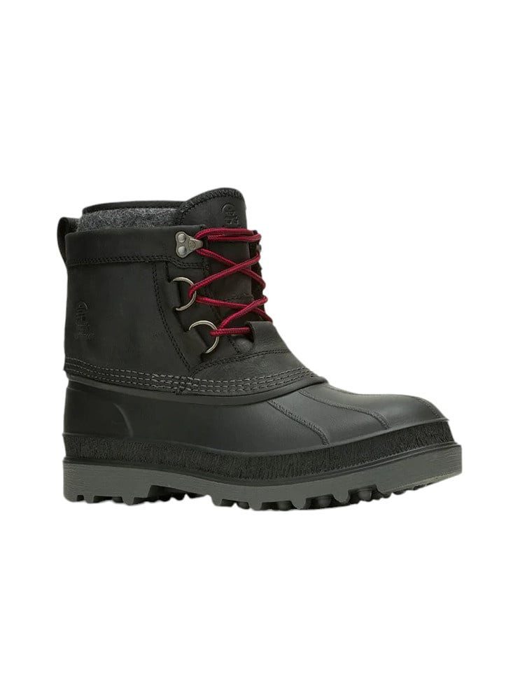 Kamik William LO (Leder, wasserdicht) schwarz Herren Winterstiefel