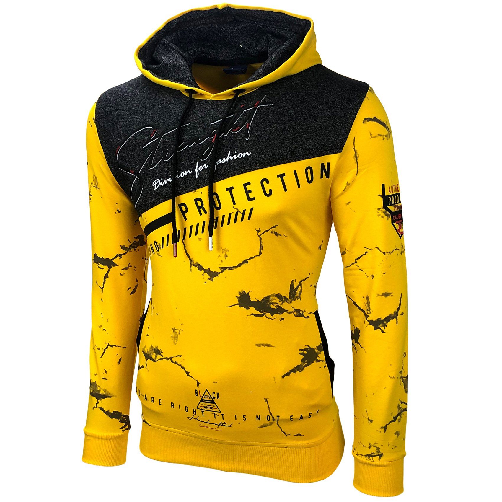 Baxboy Hoodie Baxboy Herren Pullover Hoodie Sweatshirt Langarm Kapuzenpullo günstig online kaufen