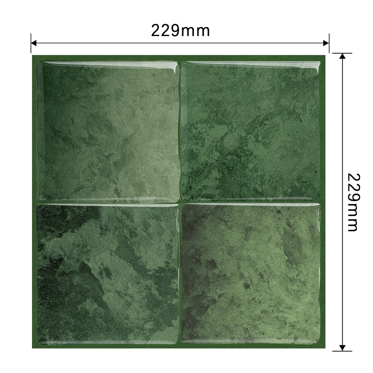 Coonoor Küchenrückwand selbstklebend Spritzschutz Küche 3d günstig online kaufen