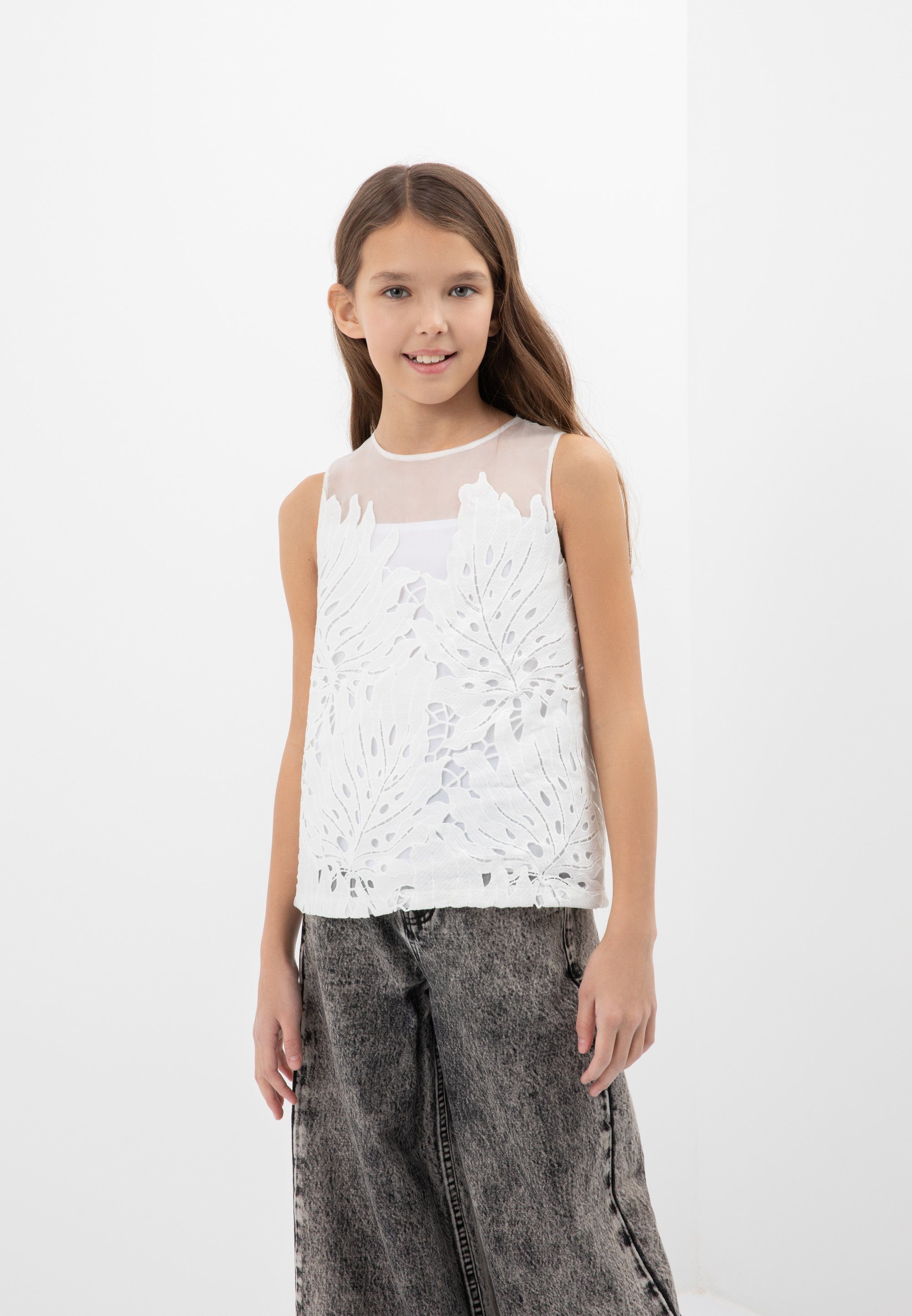 Bluse Klassische floralem in Design Gulliver